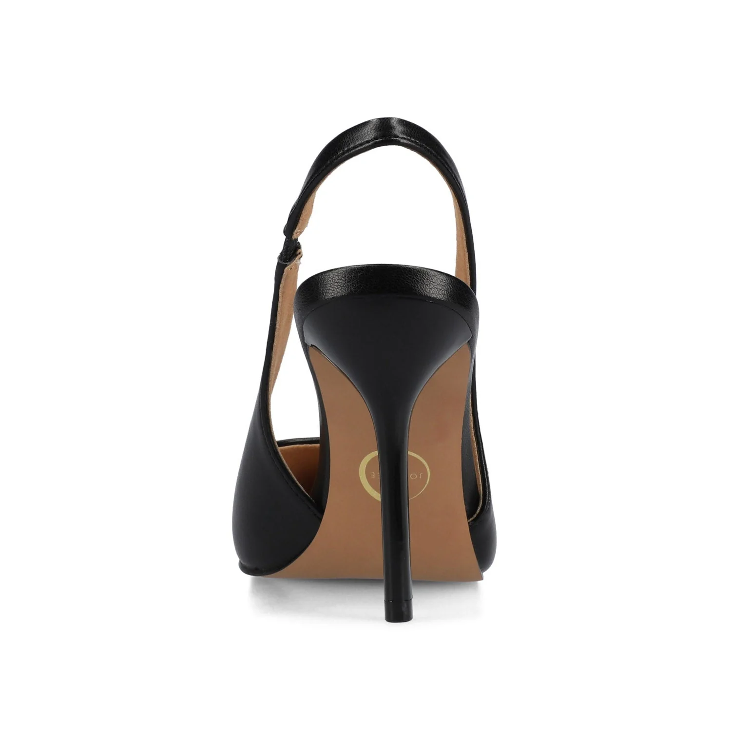 ELENNEY STILETTO HEELS IN WIDE - Black PU - Image 6
