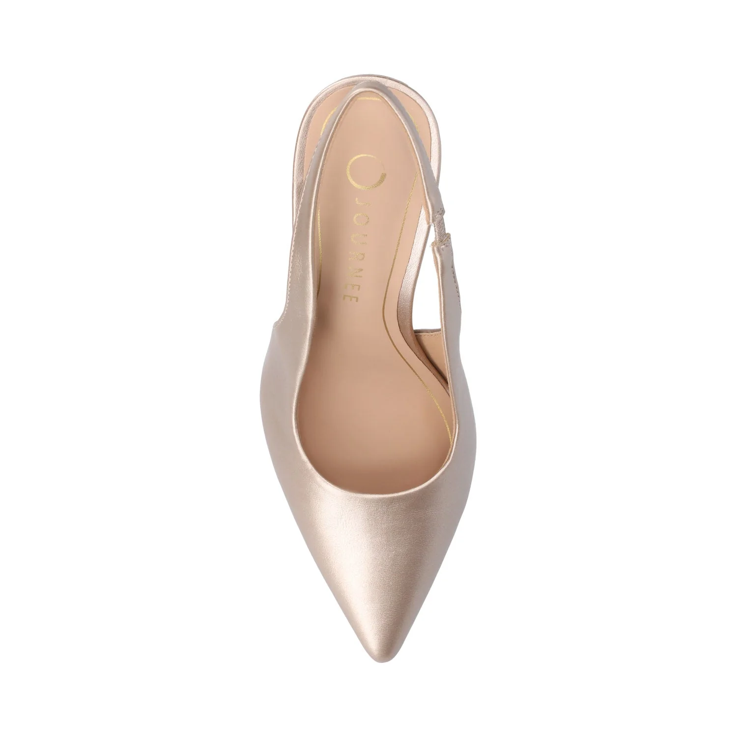 ELENNEY STILETTO HEELS IN WIDE - Gold PU - Image 4