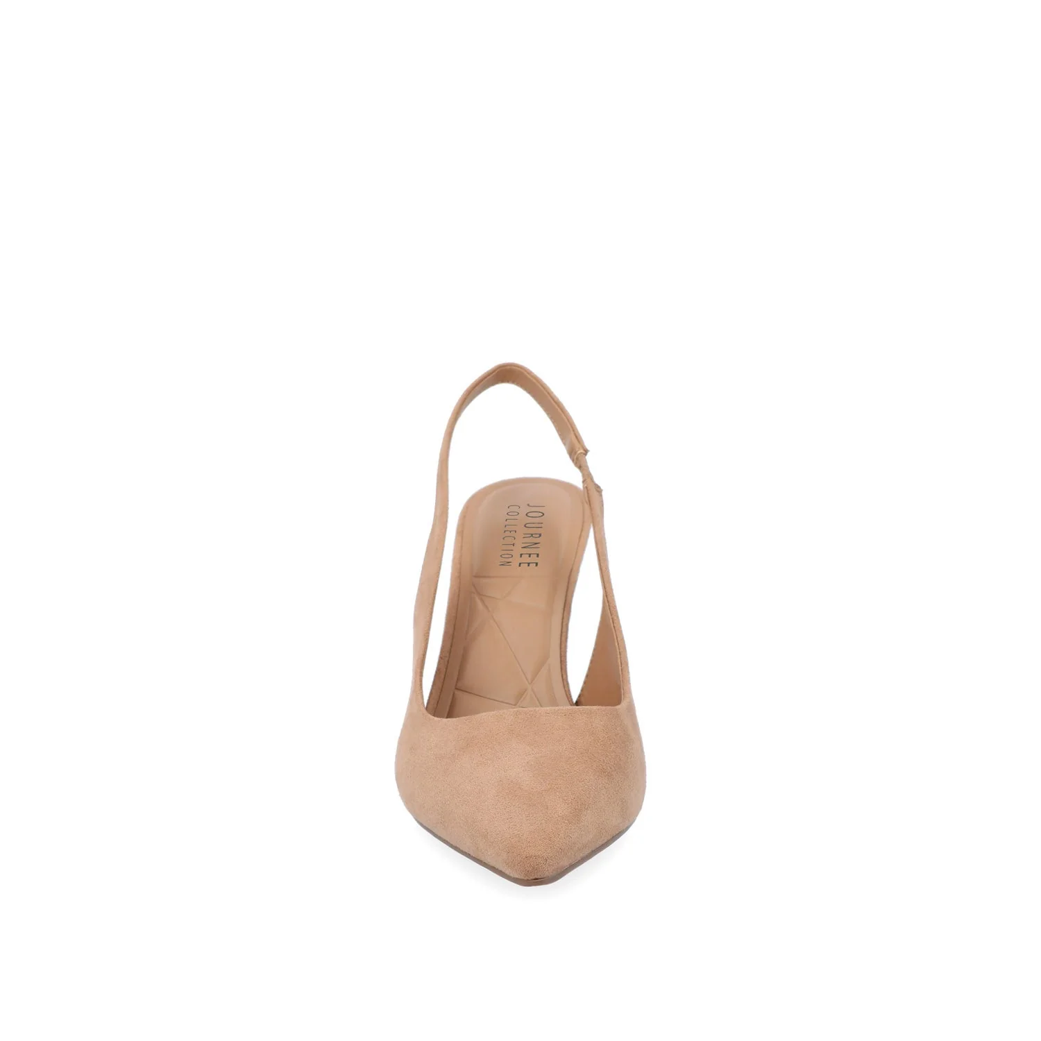 ELENNEY STILETTO HEELS IN WIDE - Tan Faux Suede - Image 5