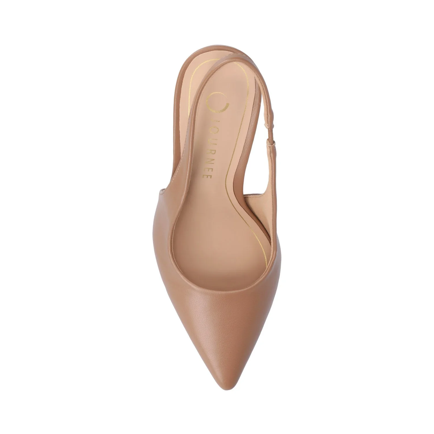 ELENNEY STILETTO HEELS IN WIDE - Tan PU - Image 4