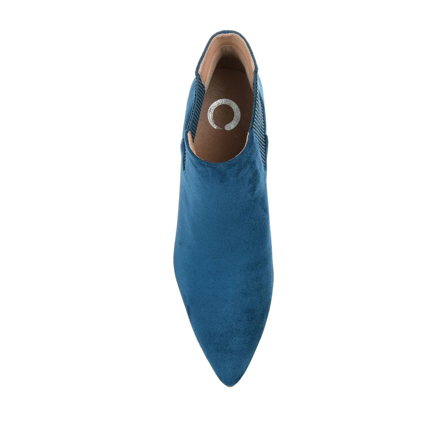 ELITTA CHELSEA BOOTIES IN FAUX SUEDE - Blue - Image 6
