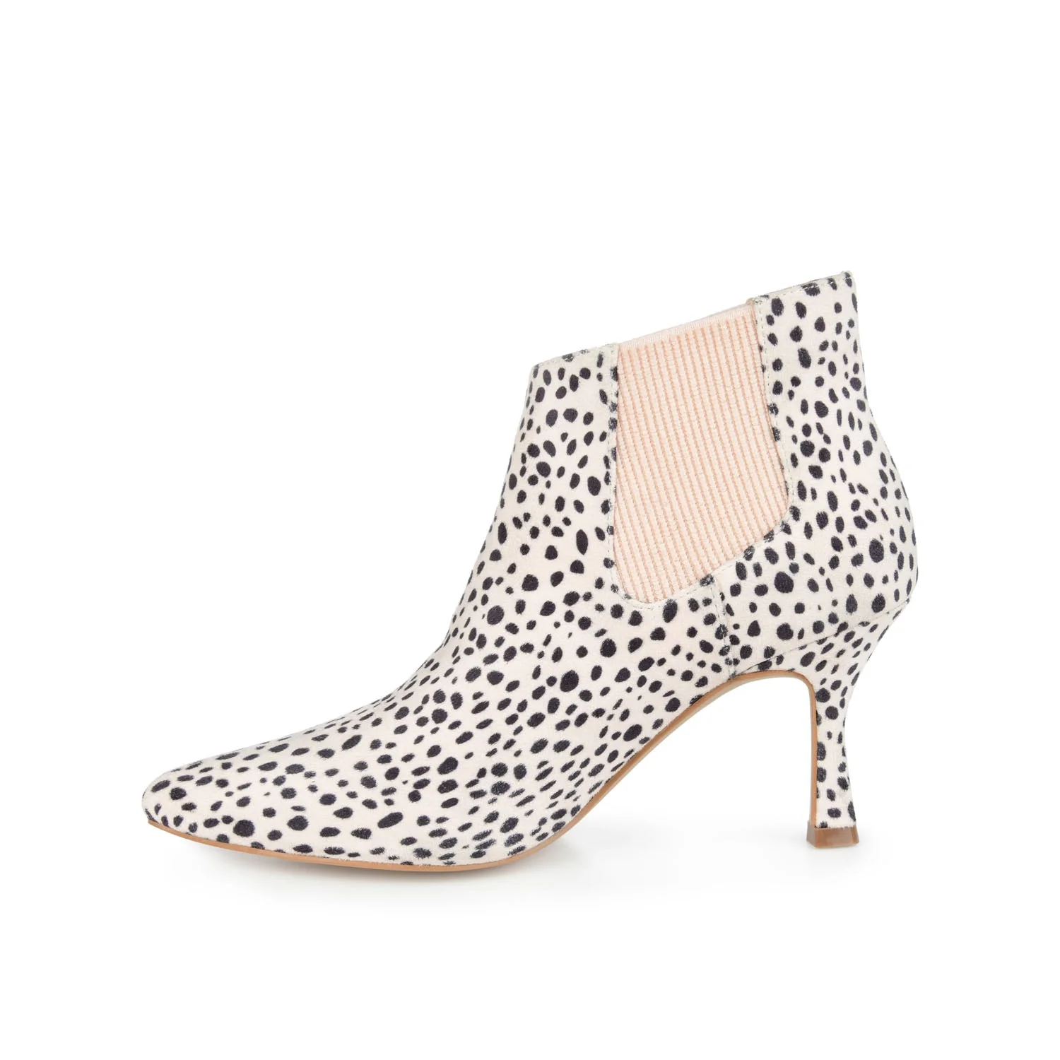 ELITTA CHELSEA BOOTIES IN FAUX SUEDE - Cheetah Faux Suede 2 - Image 3