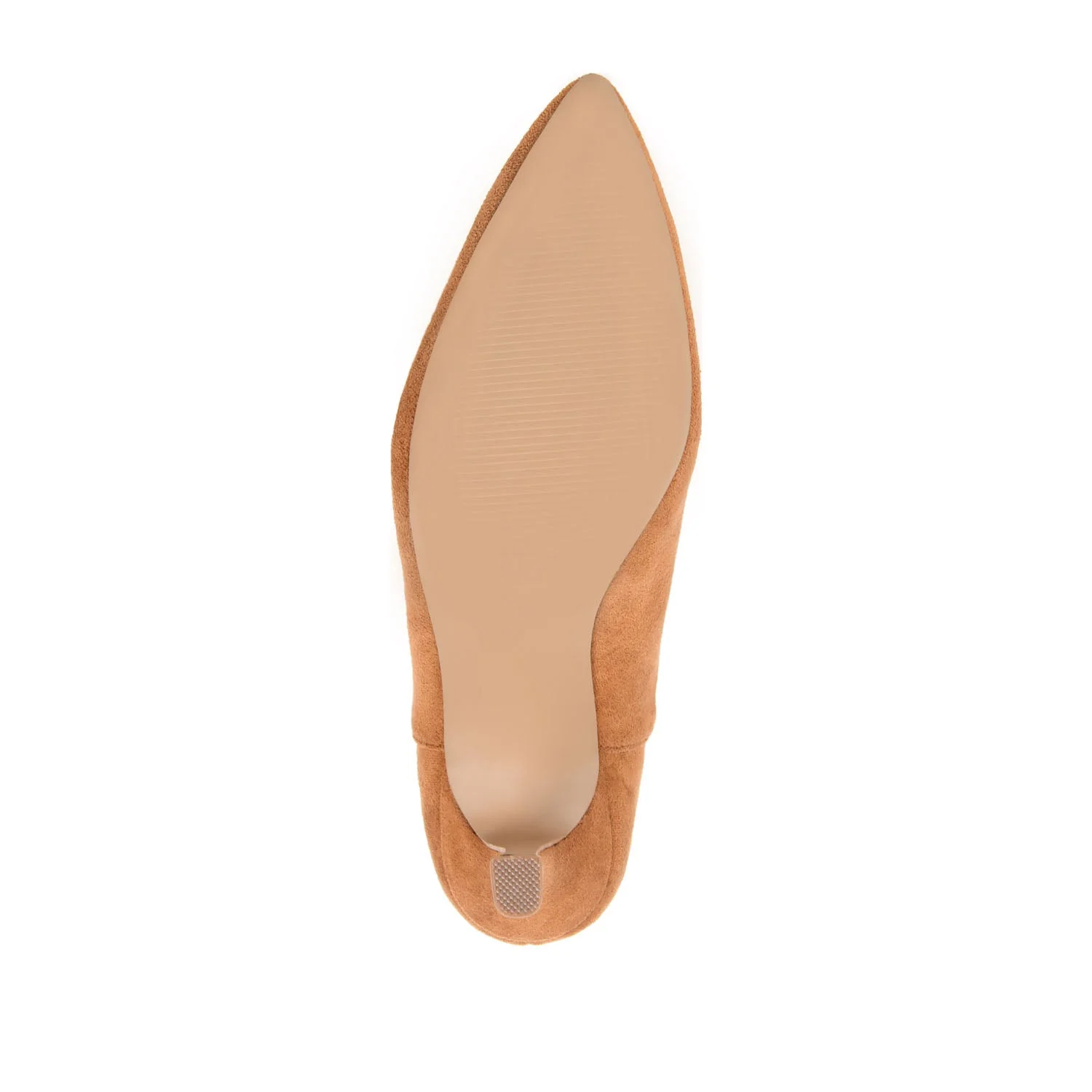 ELITTA CHELSEA BOOTIES IN FAUX SUEDE - Cognac - Image 8