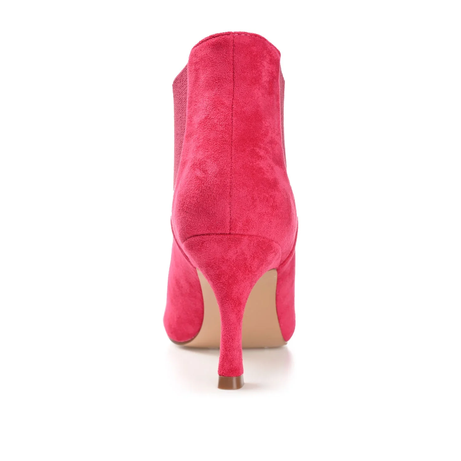 ELITTA CHELSEA BOOTIES IN FAUX SUEDE - Fuchsia - Image 7
