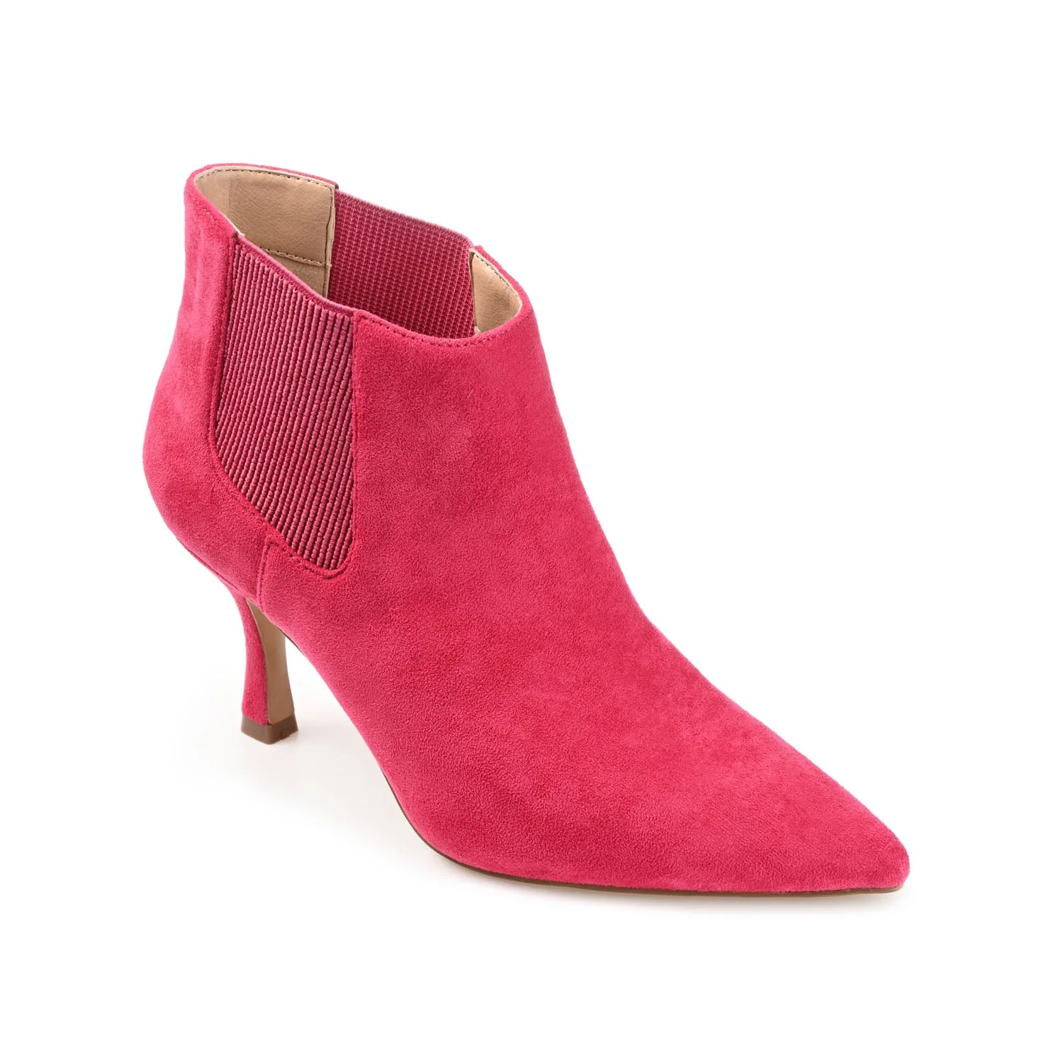 ELITTA CHELSEA BOOTIES IN WIDE - Fuchsia - Image 2
