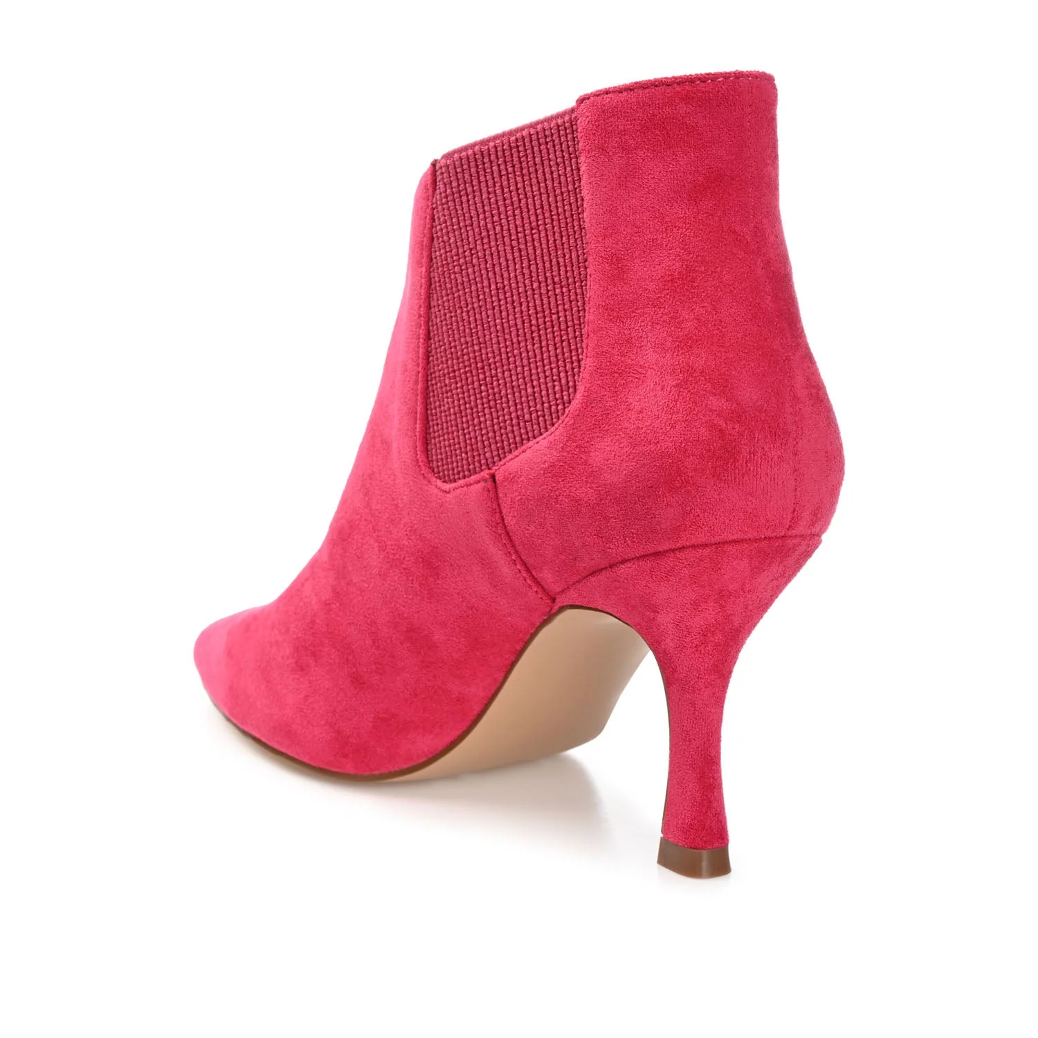 ELITTA CHELSEA BOOTIES IN WIDE - Fuchsia - Image 4