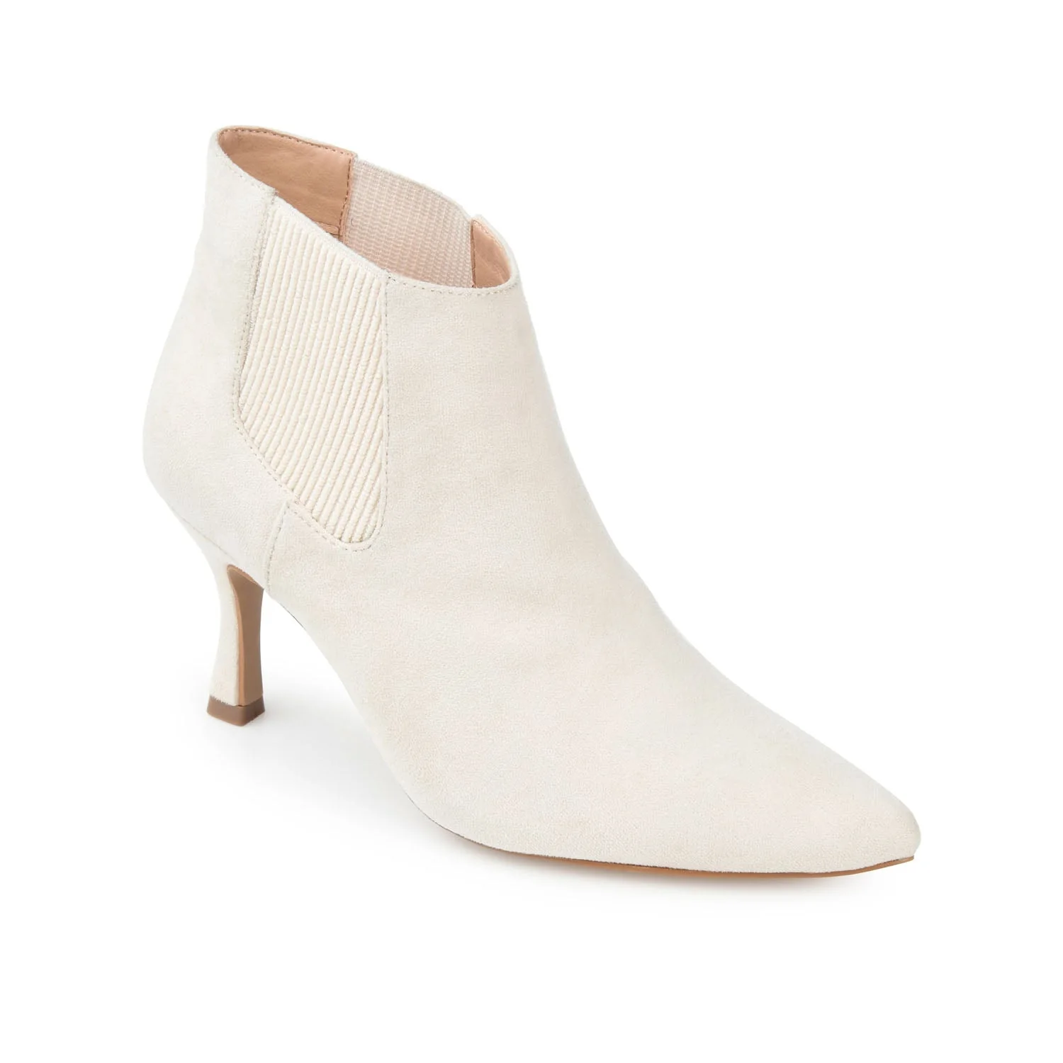 ELITTA CHELSEA BOOTIES IN WIDE - Ivory - Image 2