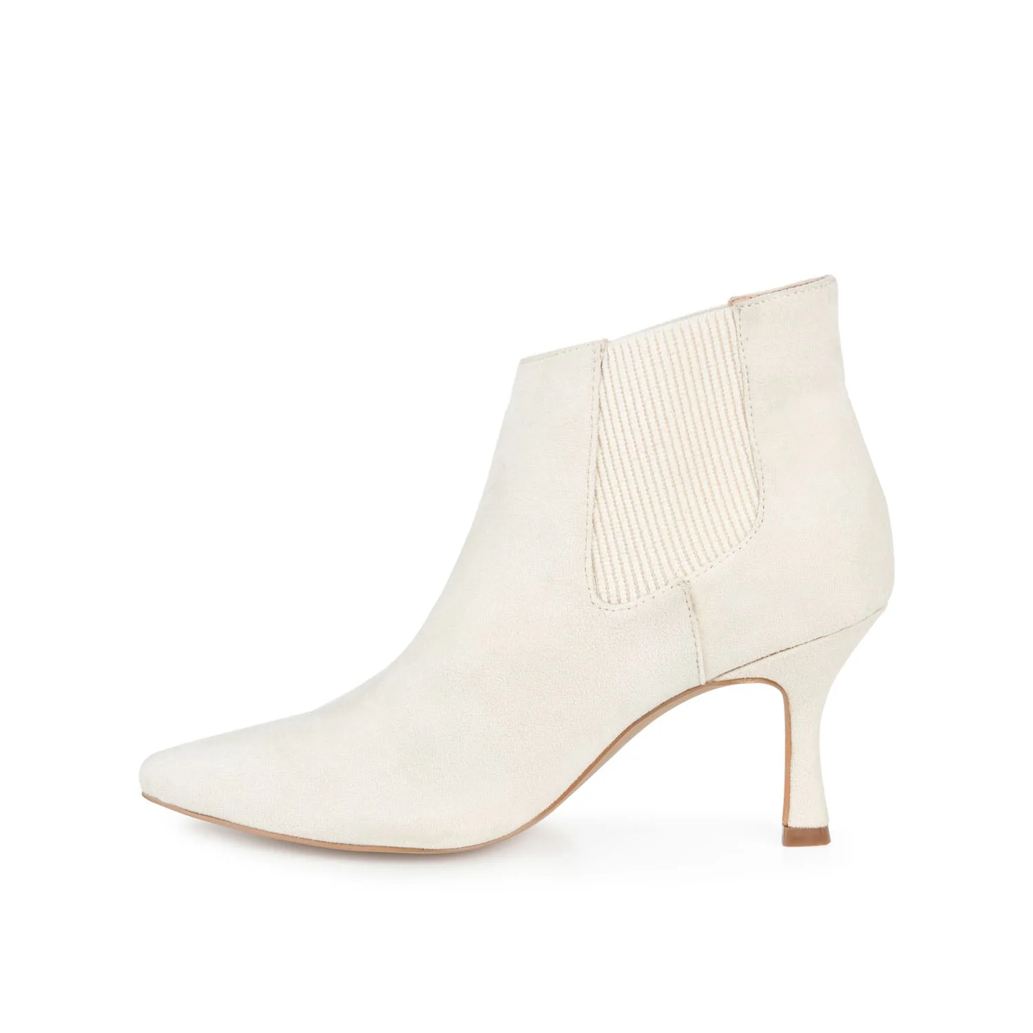 ELITTA CHELSEA BOOTIES IN WIDE - Ivory - Image 3
