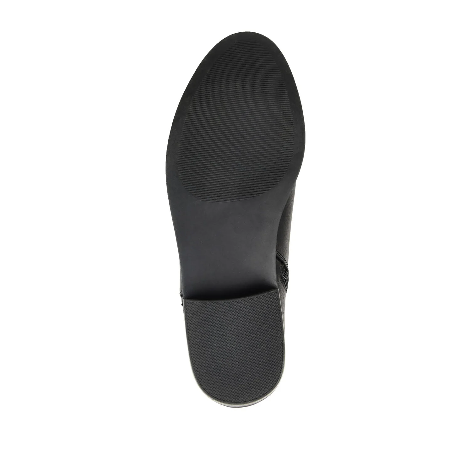 ELLIS ZIP UP BOOTIE IN VEGAN LEATHER - Black - Image 8