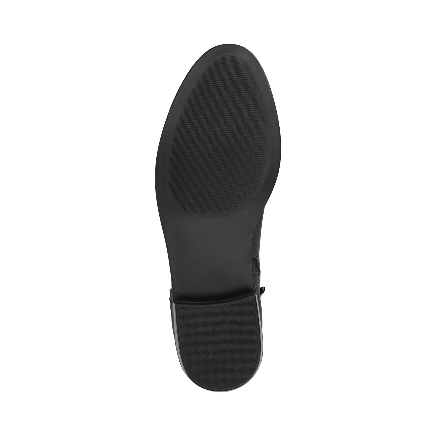 ELLIS ZIP UP BOOTIE IN VEGAN LEATHER - Vintage Black - Image 5