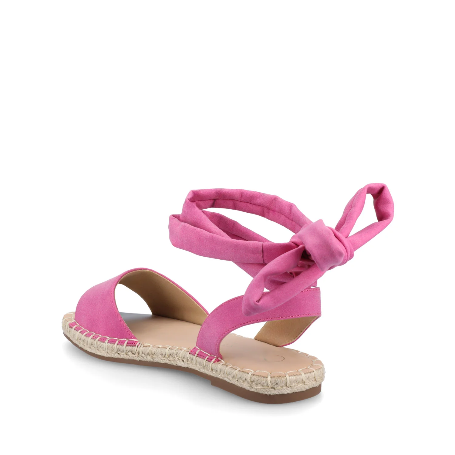 EMELIE ESPADRILLE SANDALS IN WIDE - Hot Pink - Image 3
