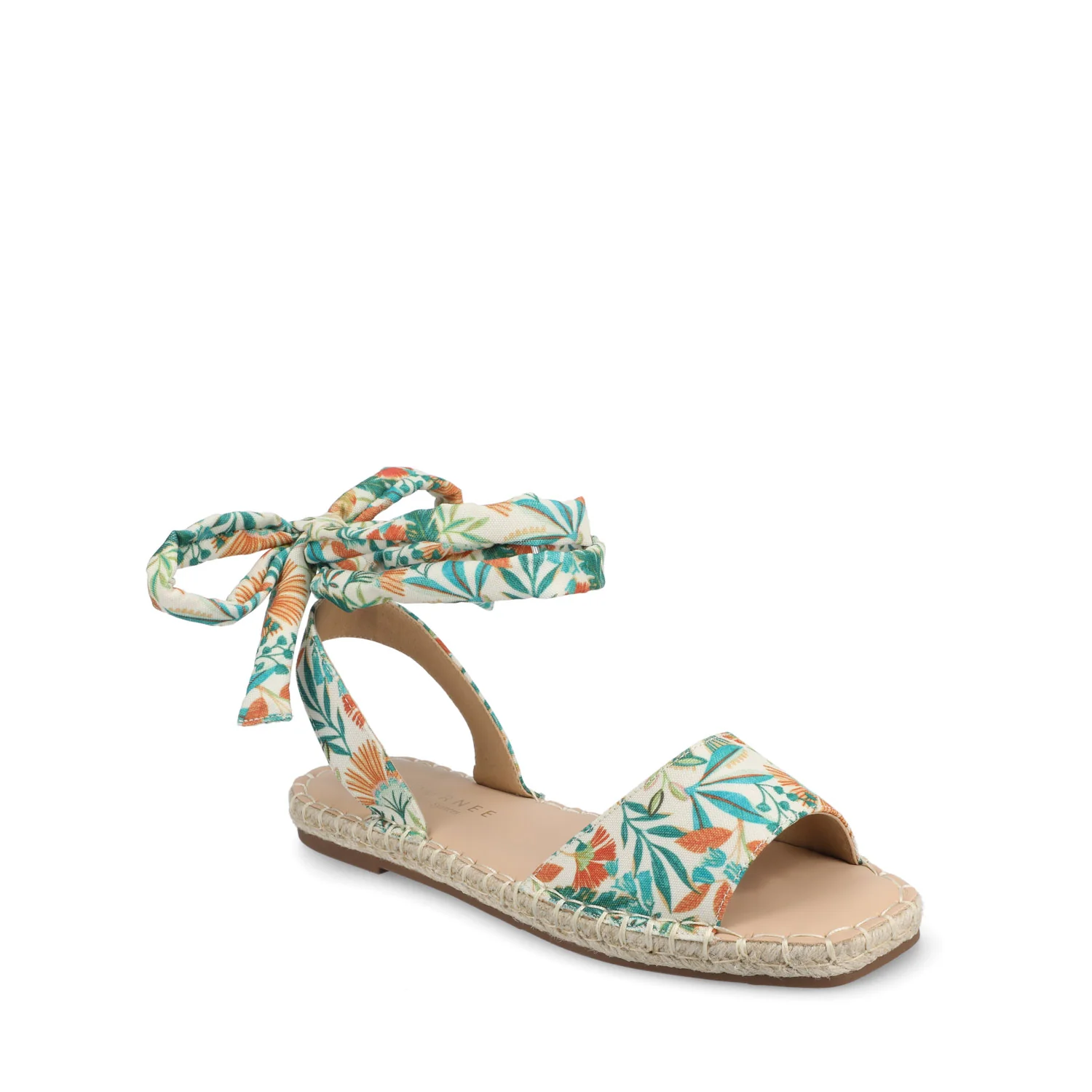 EMELIE ESPADRILLE SANDALS IN WIDE - Tropical - Image 2