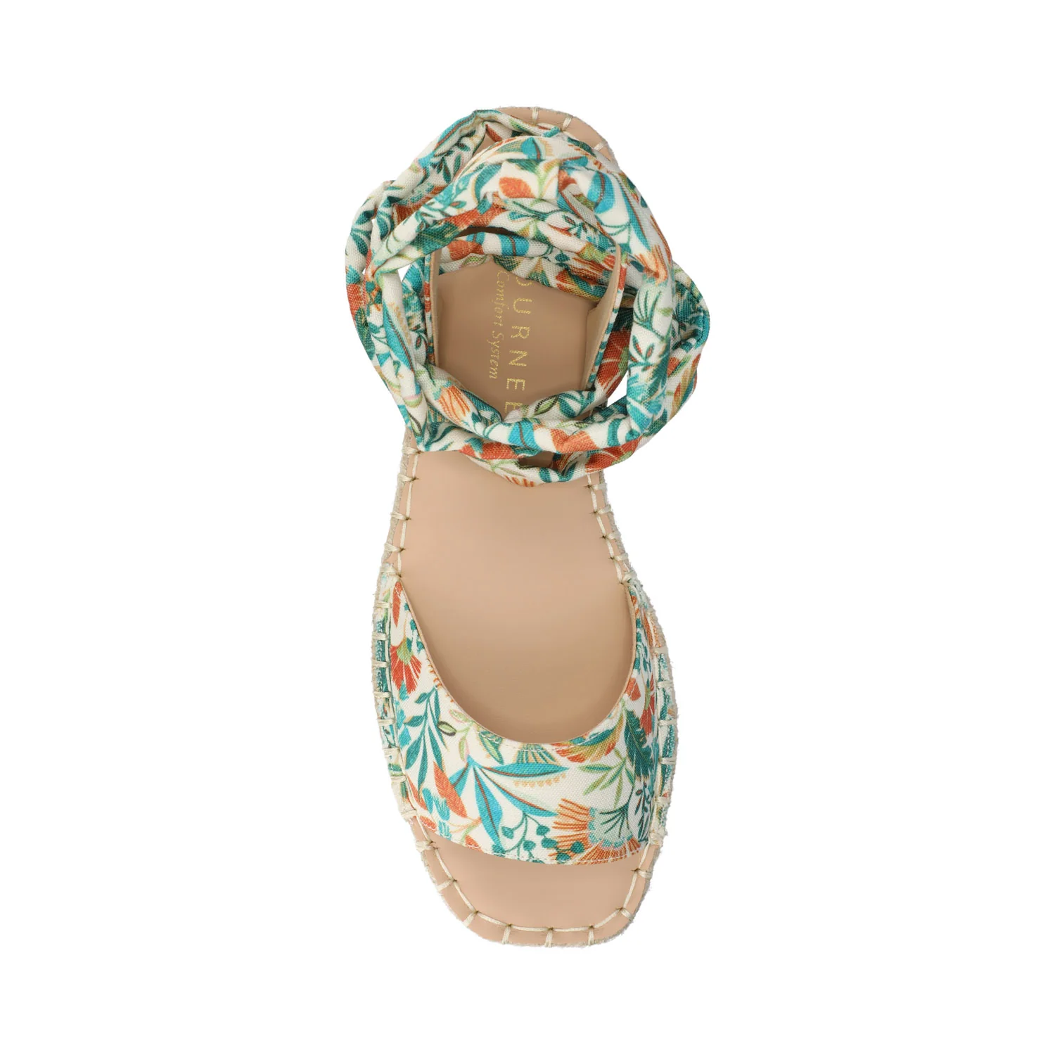 EMELIE MULTI STRAP ESPADRILLE SANDALS - Tropical - Image 4