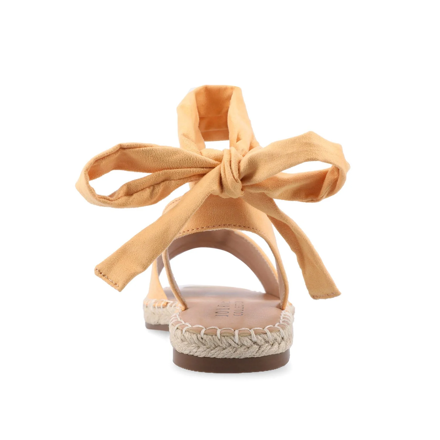 EMELIE MULTI STRAP ESPADRILLE SANDALS - Orange - Image 7
