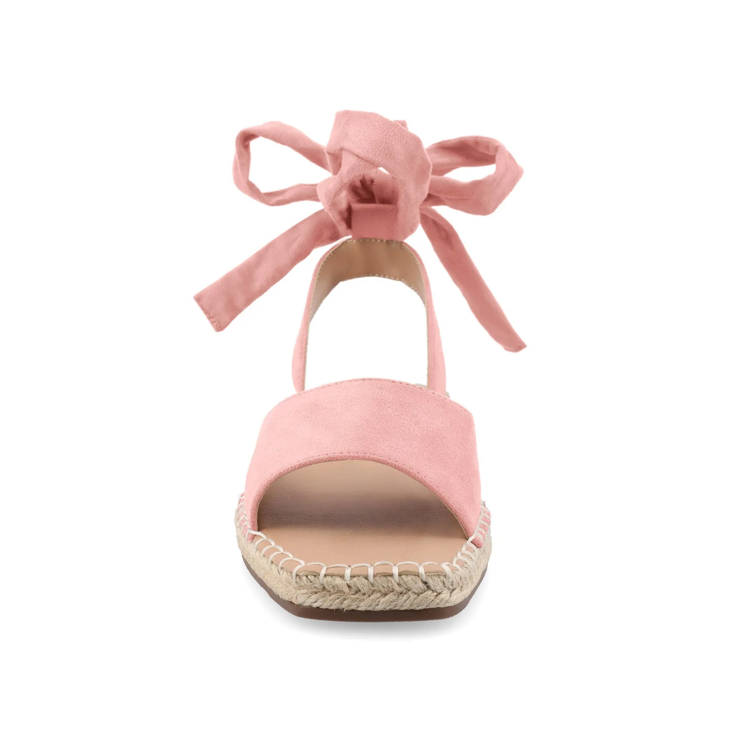 EMELIE MULTI STRAP ESPADRILLE SANDALS - Rose - Image 6
