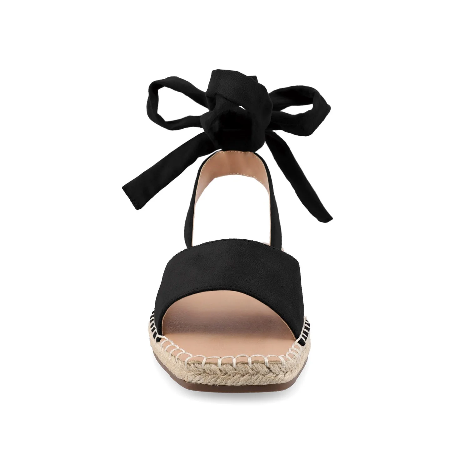 EMELIE ESPADRILLE SANDALS IN WIDE - Black - Image 5