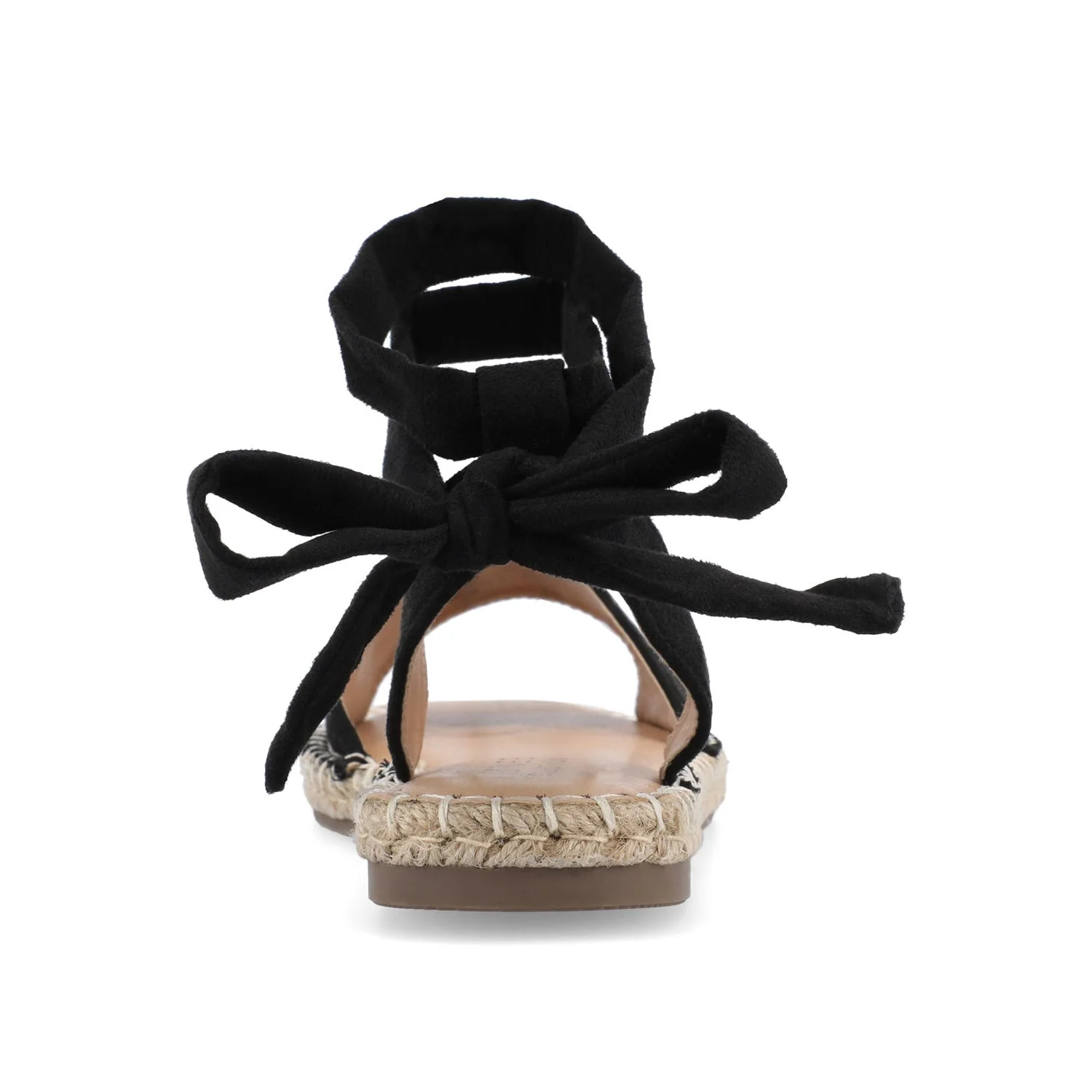 EMELIE ESPADRILLE SANDALS IN WIDE - Black - Image 7