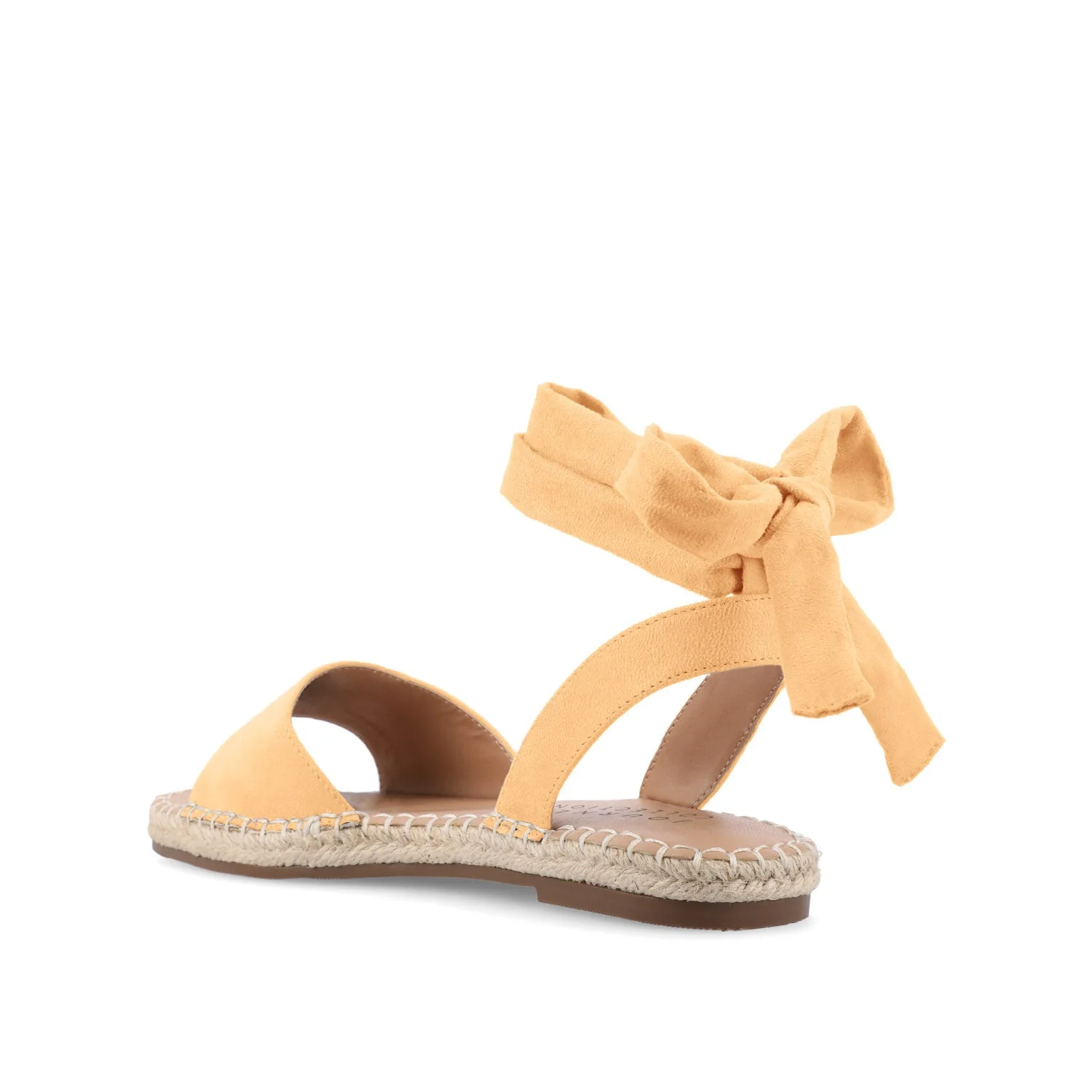 EMELIE ESPADRILLE SANDALS IN WIDE - Orange - Image 4