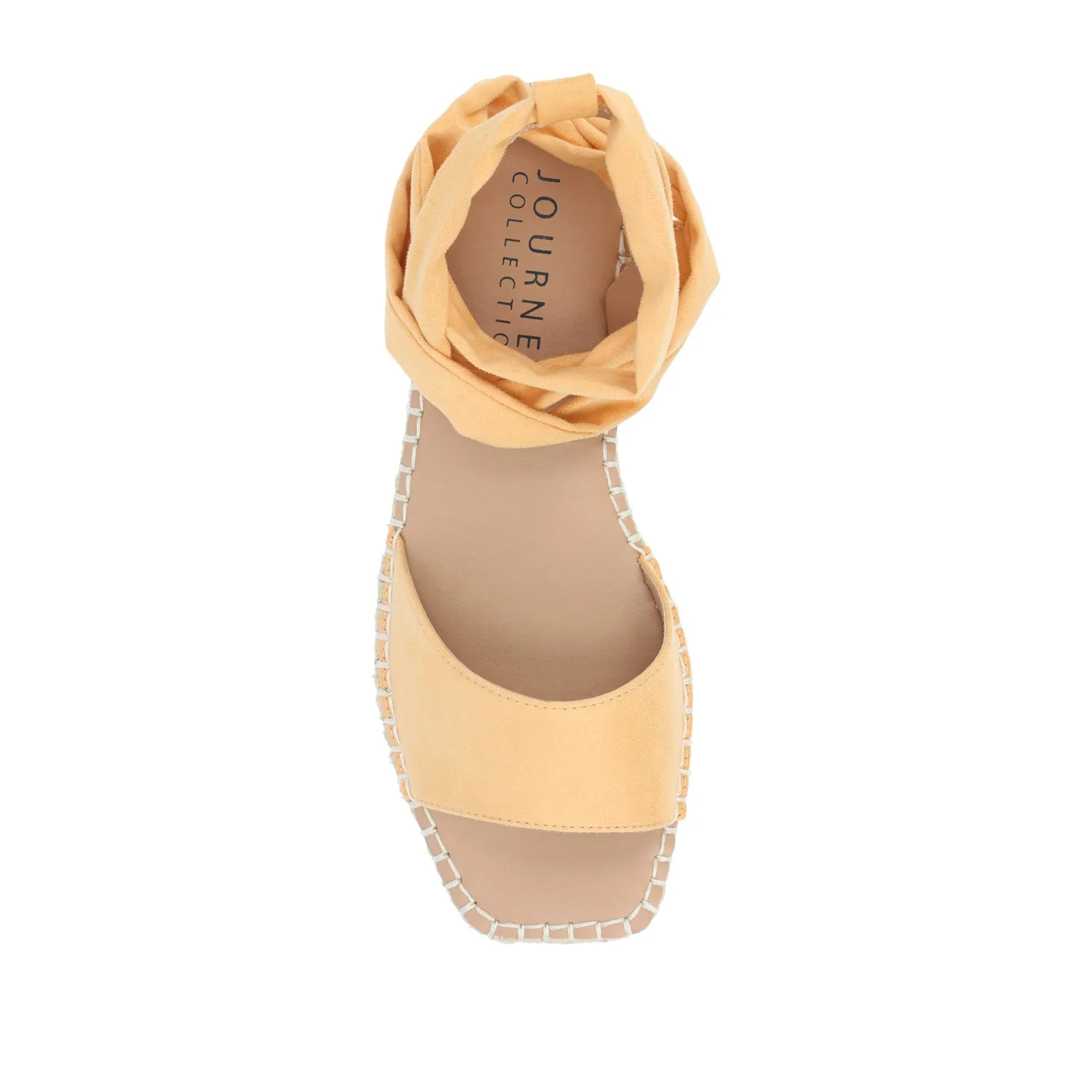 EMELIE ESPADRILLE SANDALS IN WIDE - Orange - Image 6