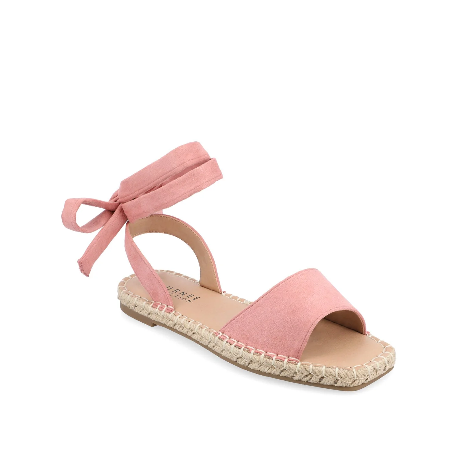 EMELIE ESPADRILLE SANDALS IN WIDE - Rose - Image 3
