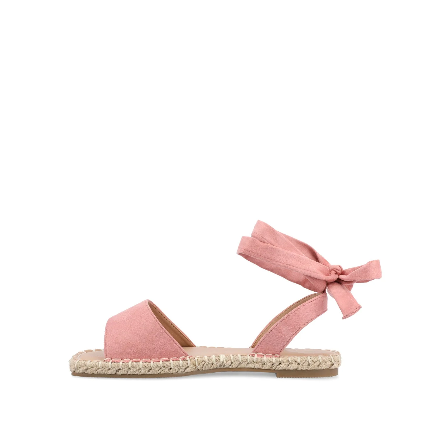 EMELIE ESPADRILLE SANDALS IN WIDE - Rose - Image 4