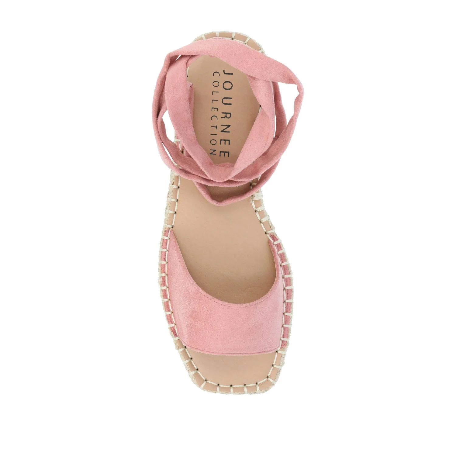 EMELIE ESPADRILLE SANDALS IN WIDE - Rose - Image 7