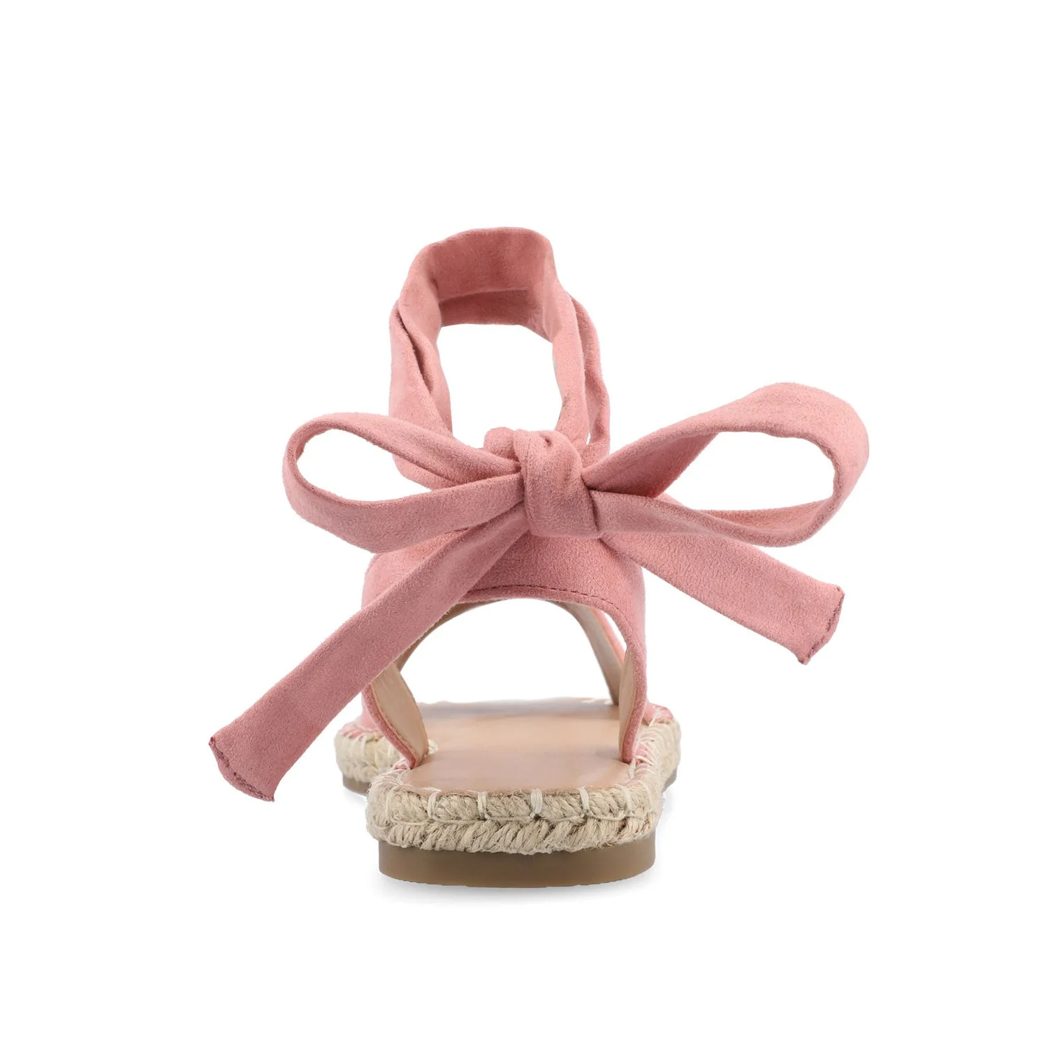 EMELIE ESPADRILLE SANDALS IN WIDE - Rose - Image 8