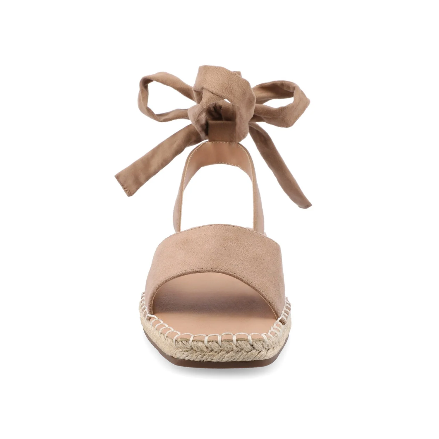 EMELIE ESPADRILLE SANDALS IN WIDE - Tan - Image 5