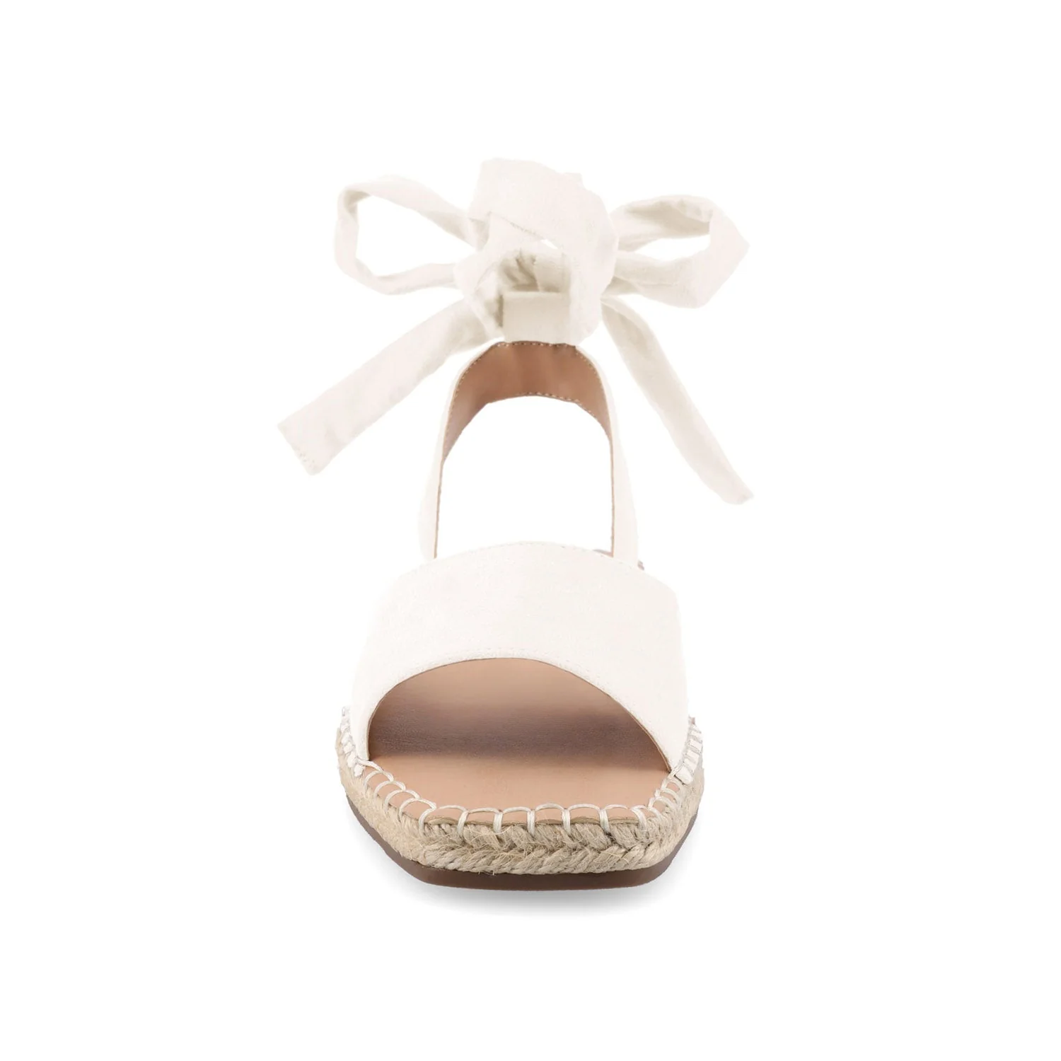 EMELIE MULTI STRAP ESPADRILLE SANDALS - White - Image 5