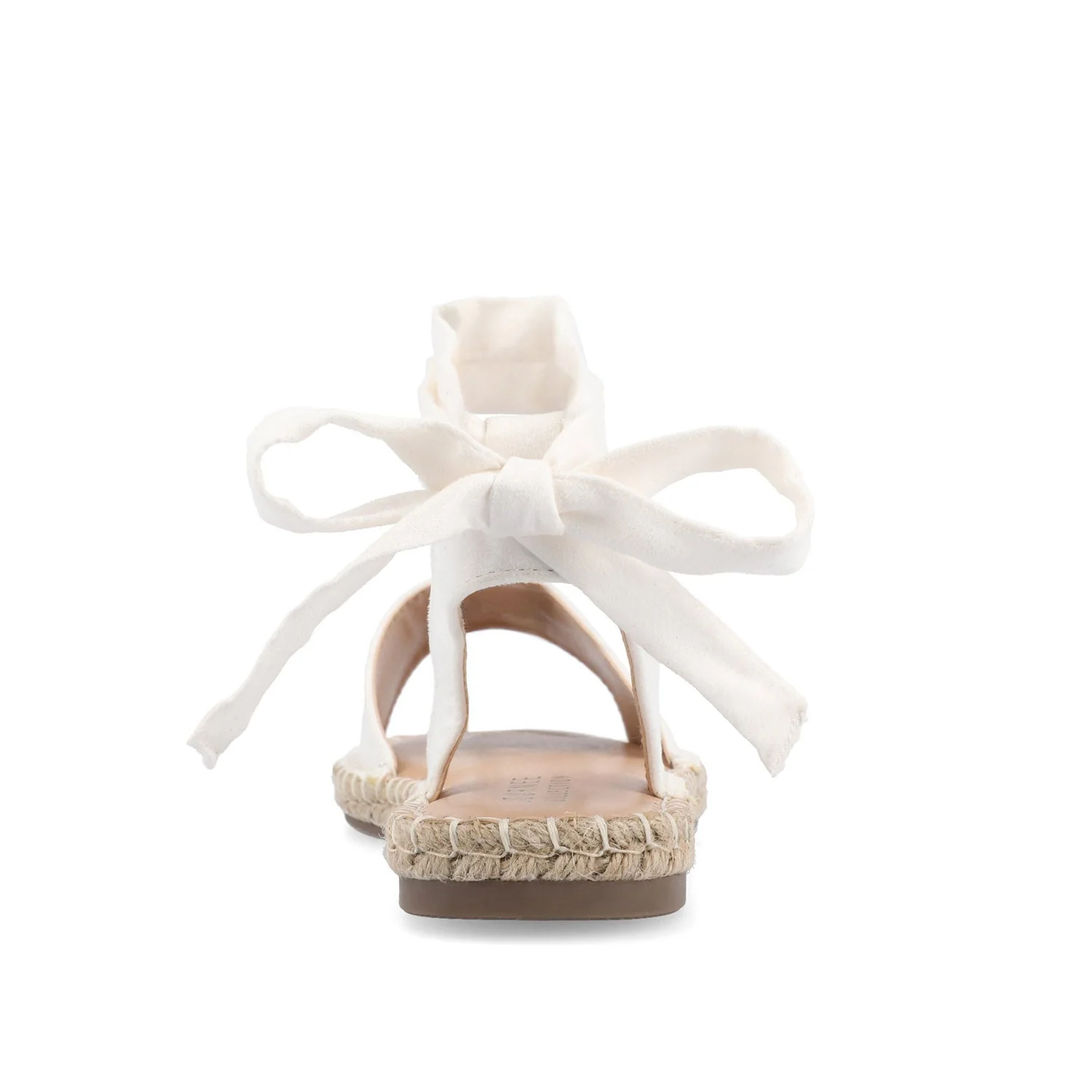 EMELIE MULTI STRAP ESPADRILLE SANDALS - White - Image 7