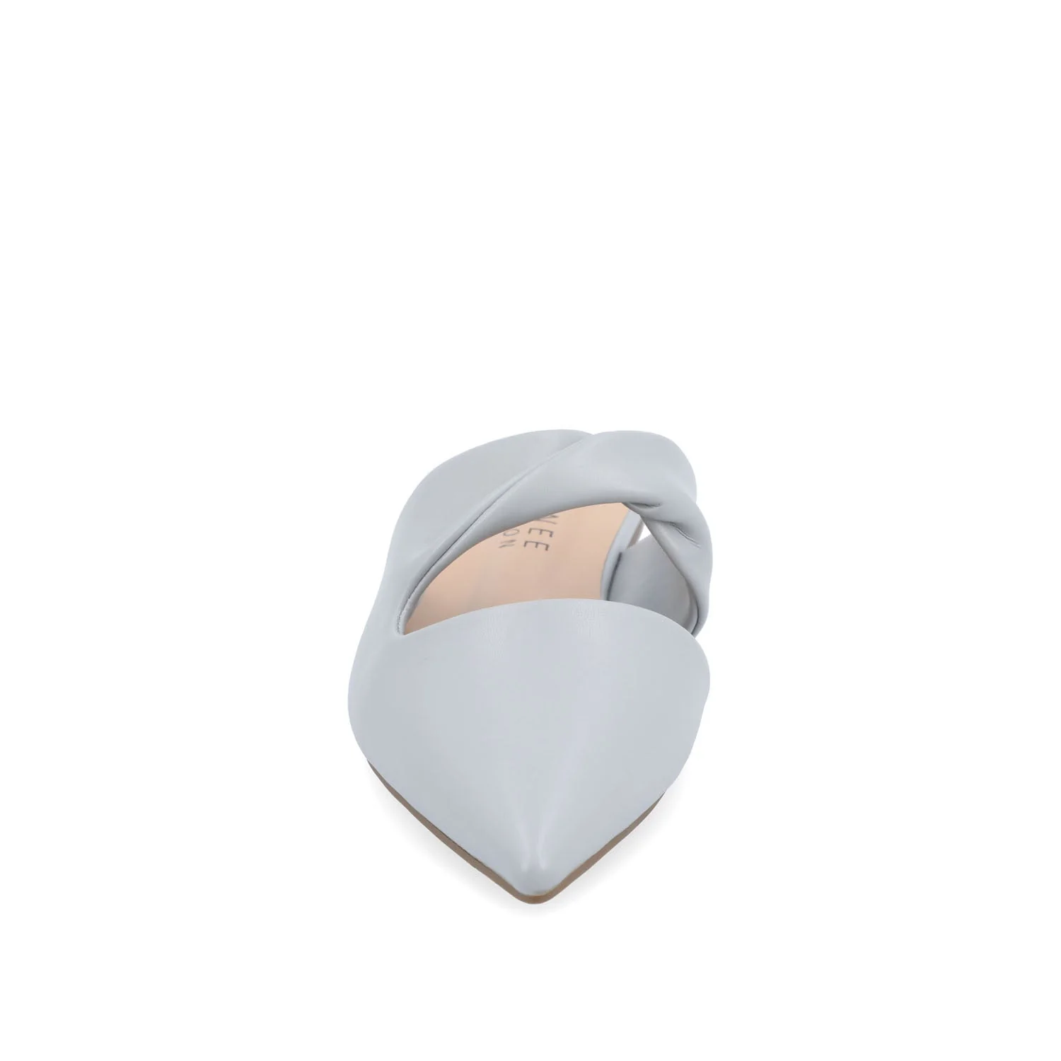 ENNISS MULE FLATS IN VEGAN LEATHER - Blue - Image 5