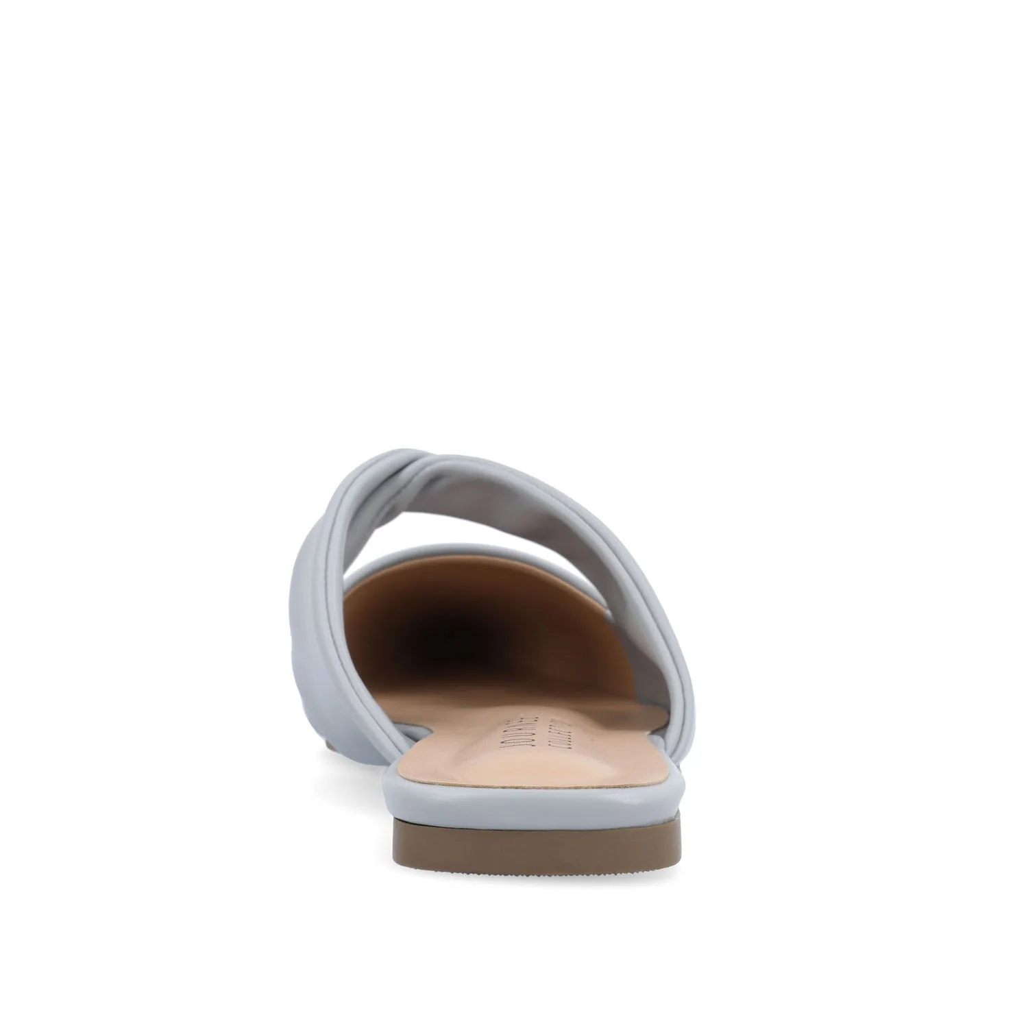 ENNISS MULE FLATS IN VEGAN LEATHER - Blue - Image 7
