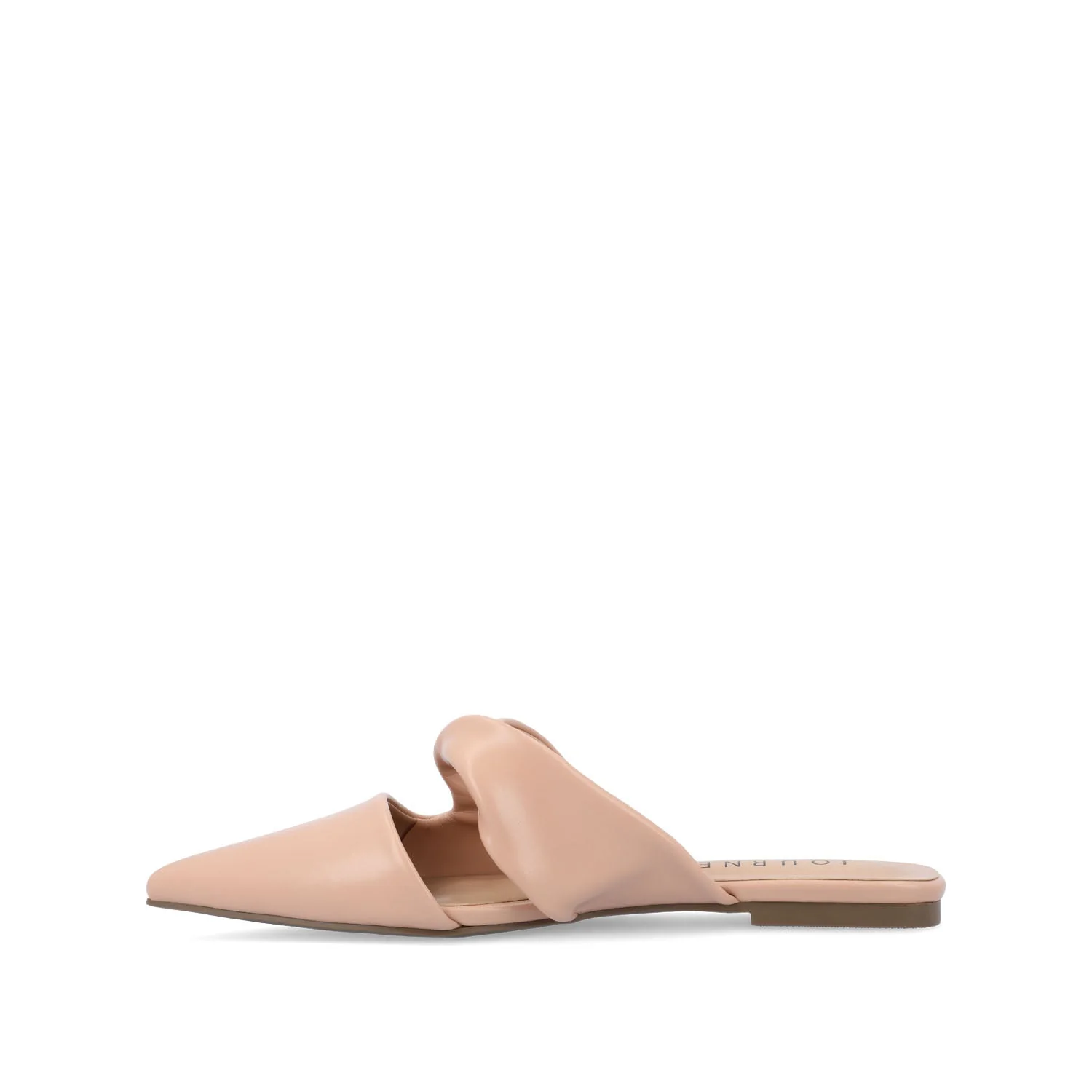 ENNISS MULE FLATS IN VEGAN LEATHER - Blush - Image 3