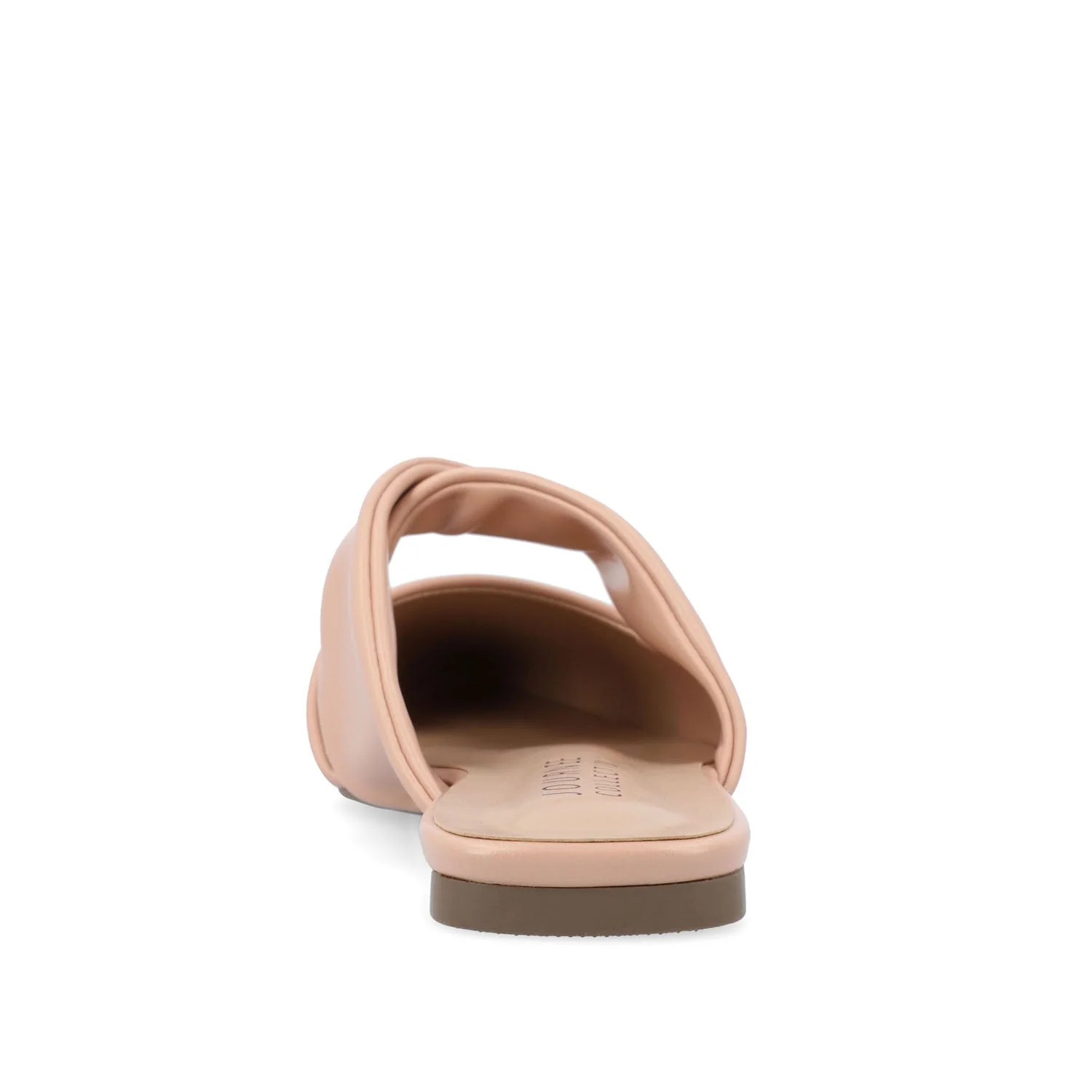 ENNISS MULE FLATS IN VEGAN LEATHER - Blush - Image 7