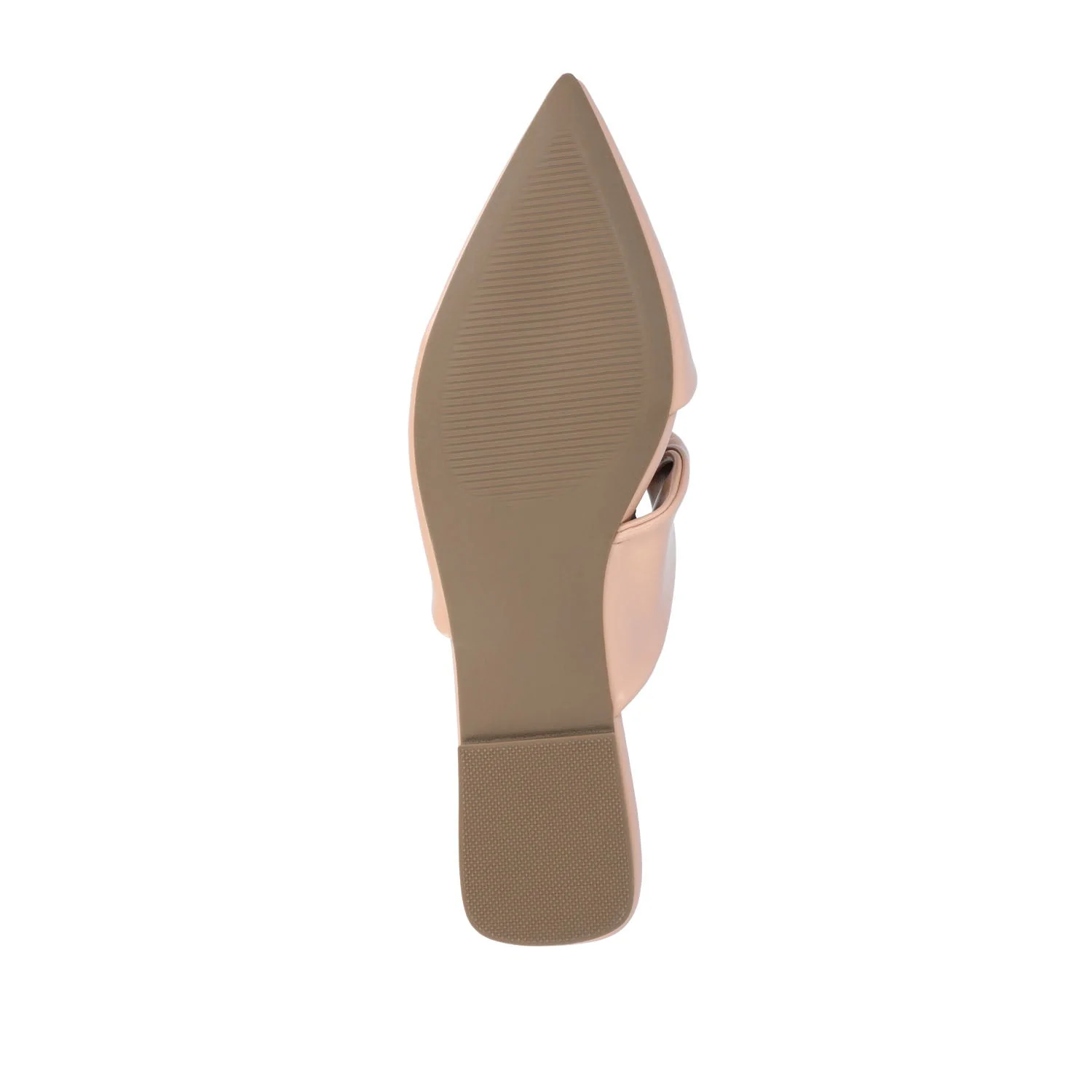 ENNISS MULE FLATS IN VEGAN LEATHER - Blush - Image 8