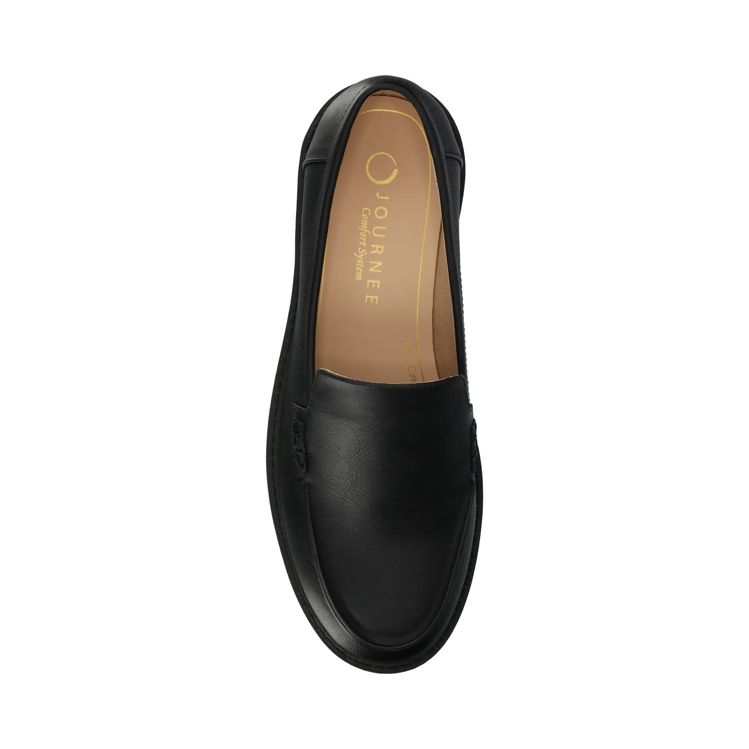 ERIKA SLIP ON LOAFER - Black PU - Image 4
