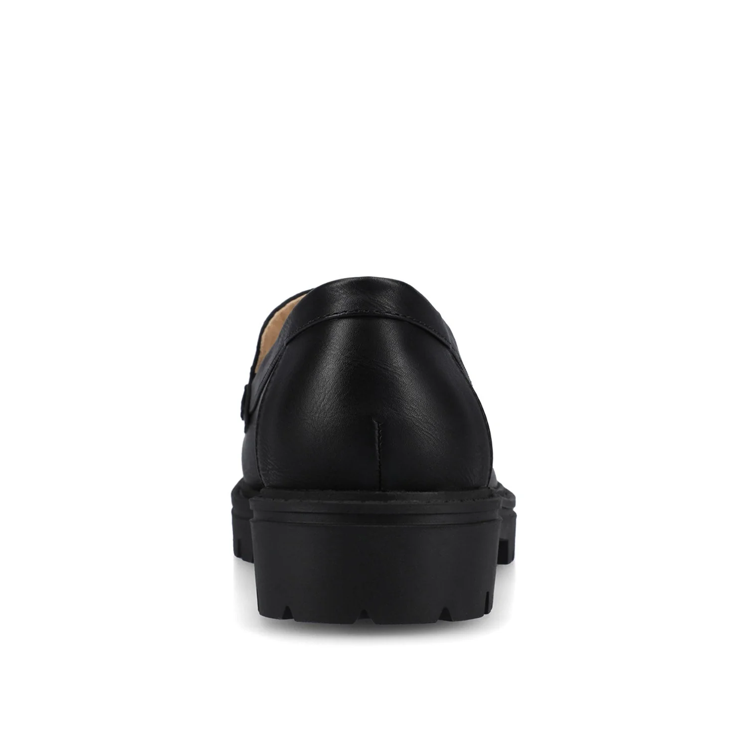 ERIKA SLIP ON LOAFER - Black PU - Image 6