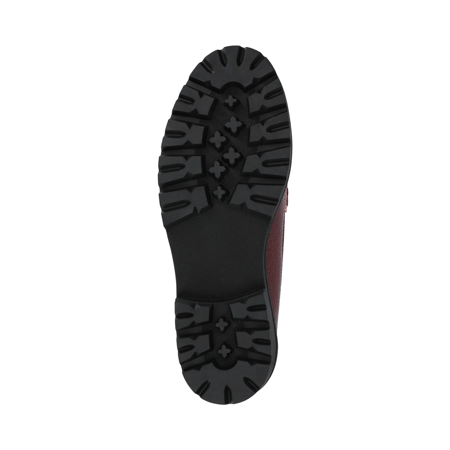 ERIKA SLIP ON LOAFER IN WIDE - Oxblood - Image 5