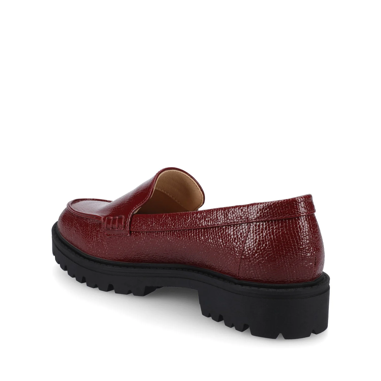 ERIKA SLIP ON LOAFER - Oxblood - Image 3