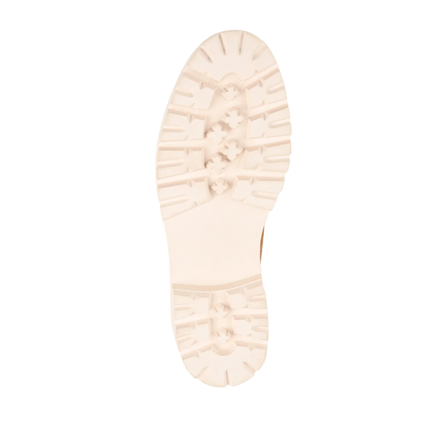 ERIKA LOAFER FLATS IN FAUX SUEDE - Tan Faux Suede - Image 8