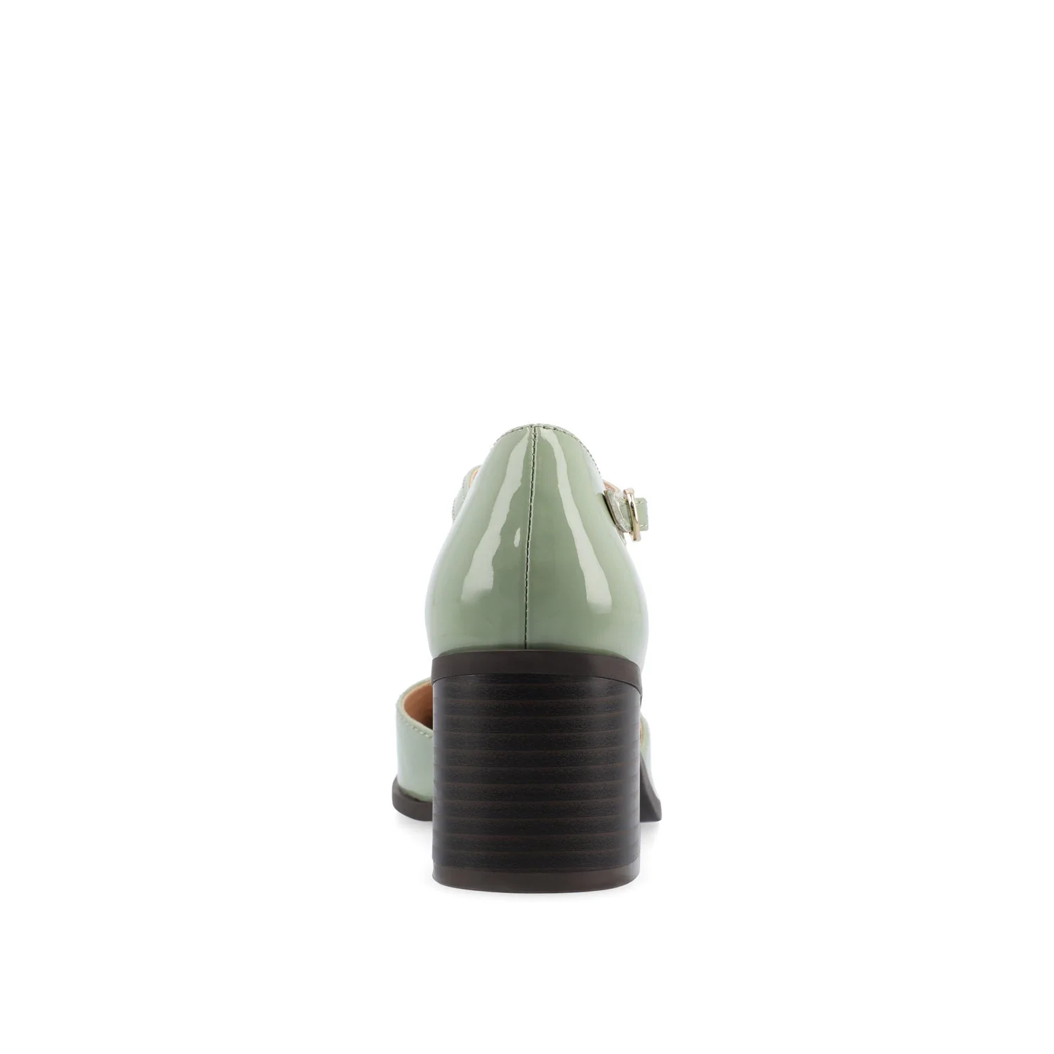 EVANGELINE PATENT HEELS IN WIDE - Patent Green - Image 9
