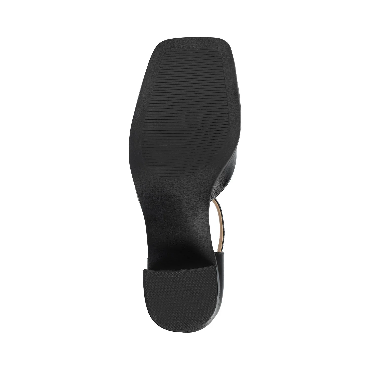 EVANGELINE D'ORSAY HEELS IN VEGAN LEATHER - Black PU - Image 5