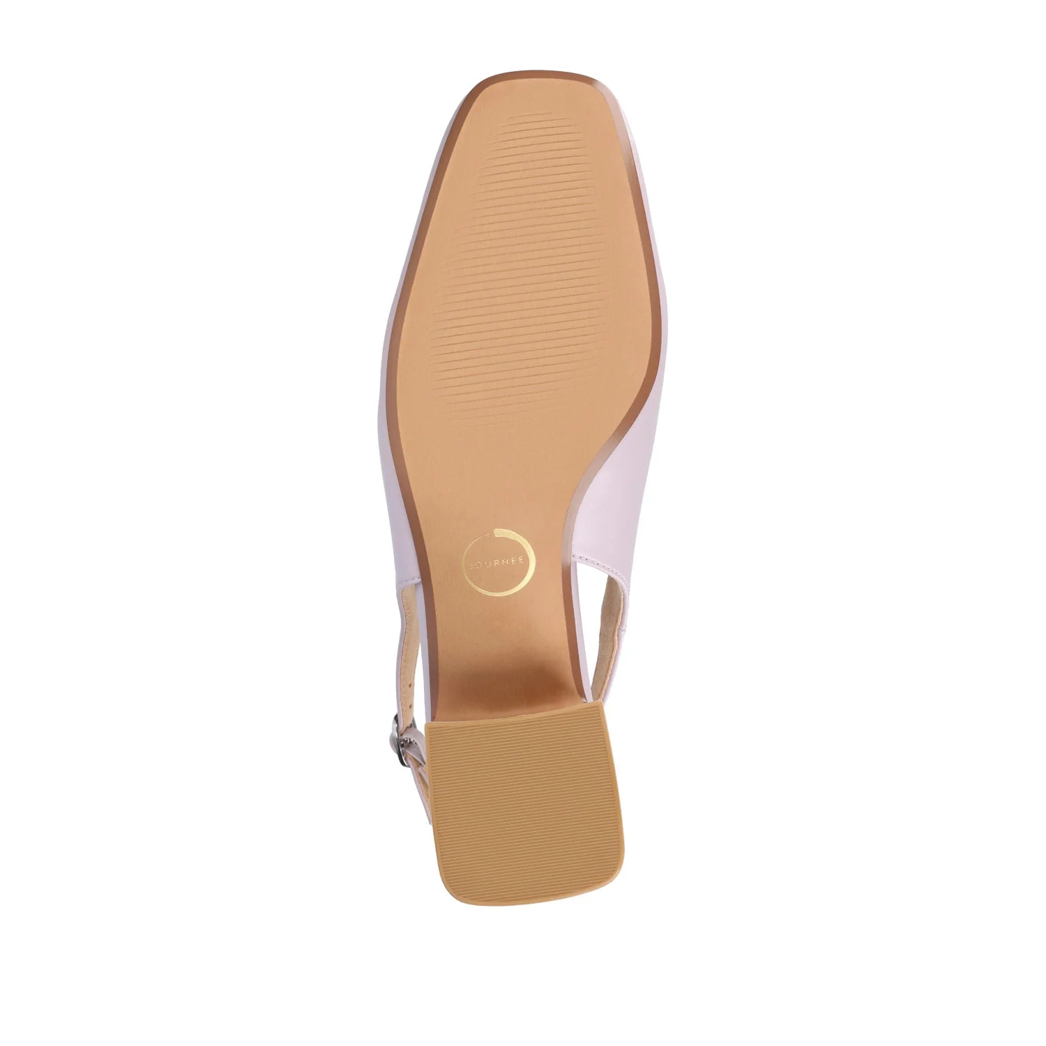 EVERLEE SLINGBACK PUMP HEELS IN VEGAN LEATHER - Lilac - Image 8