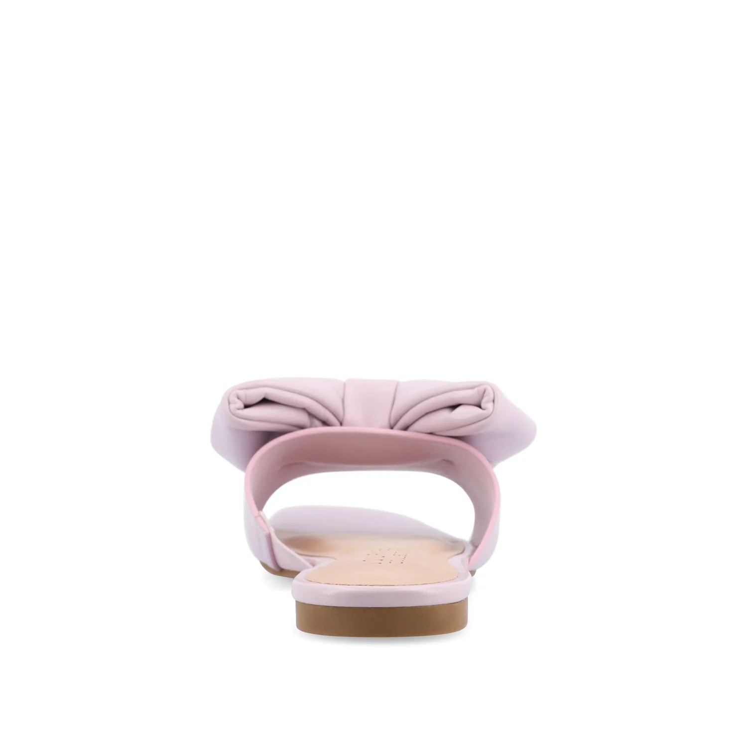 FAYRE PUFFED SLIDE SANDALS IN WIDE - Lavender PU - Image 7