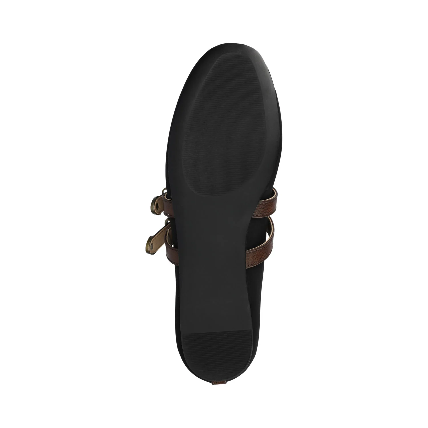 FLORENE MARY JANE WESTERN FLATS - Black Chocolate - Image 6