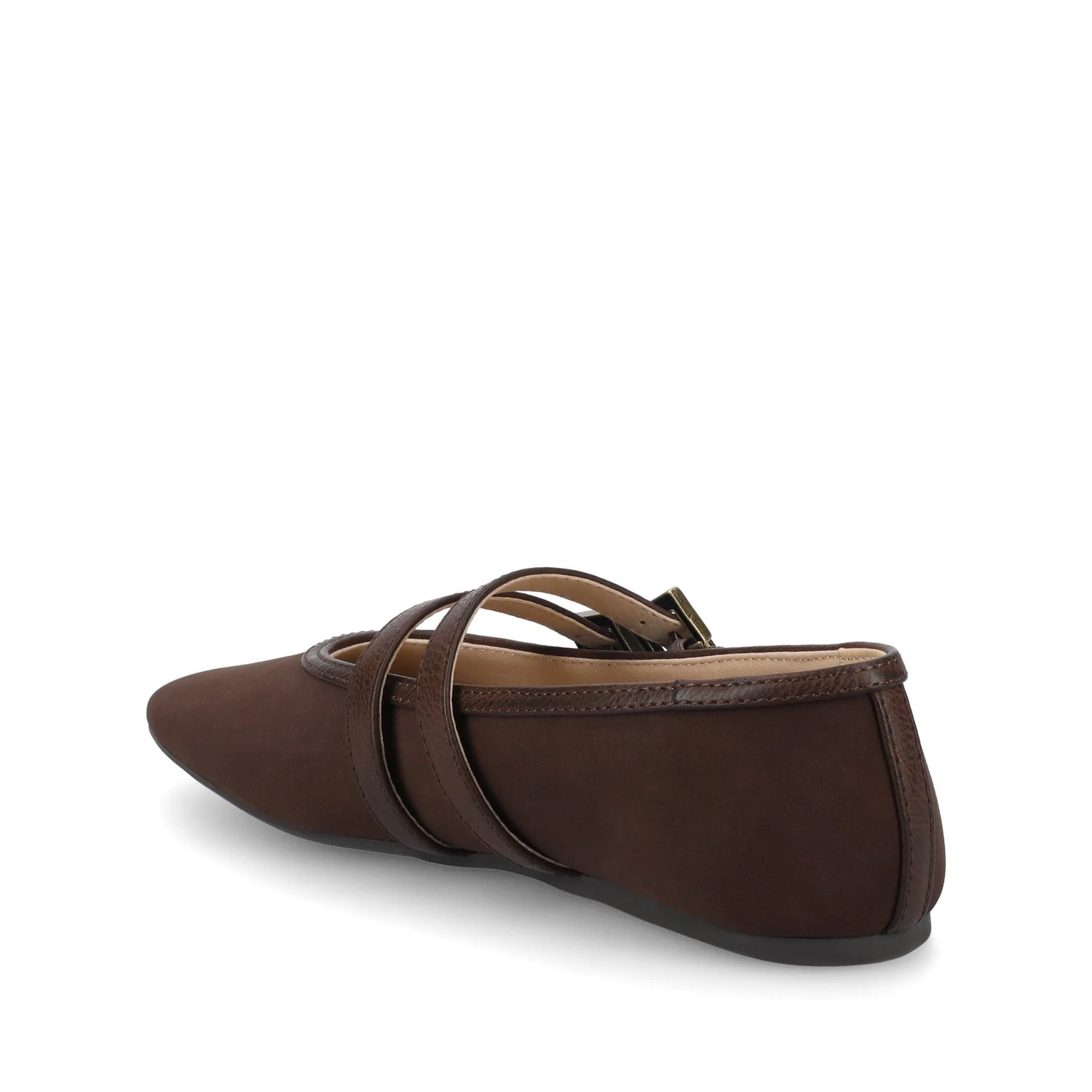 FLORENE MARY JANE WESTERN FLATS - Chocolate - Image 4