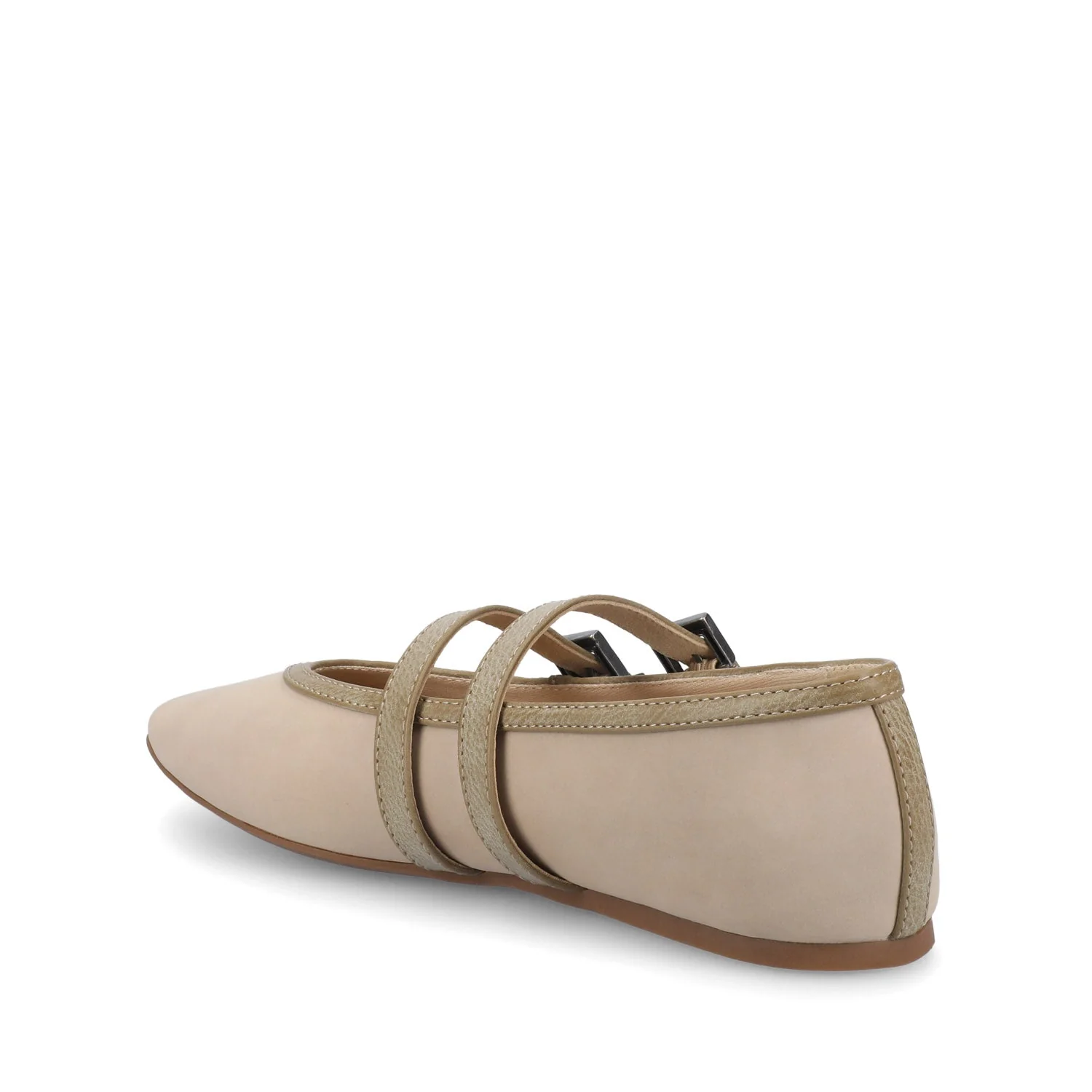 FLORENE MARY JANE WESTERN FLATS - Sand - Image 4