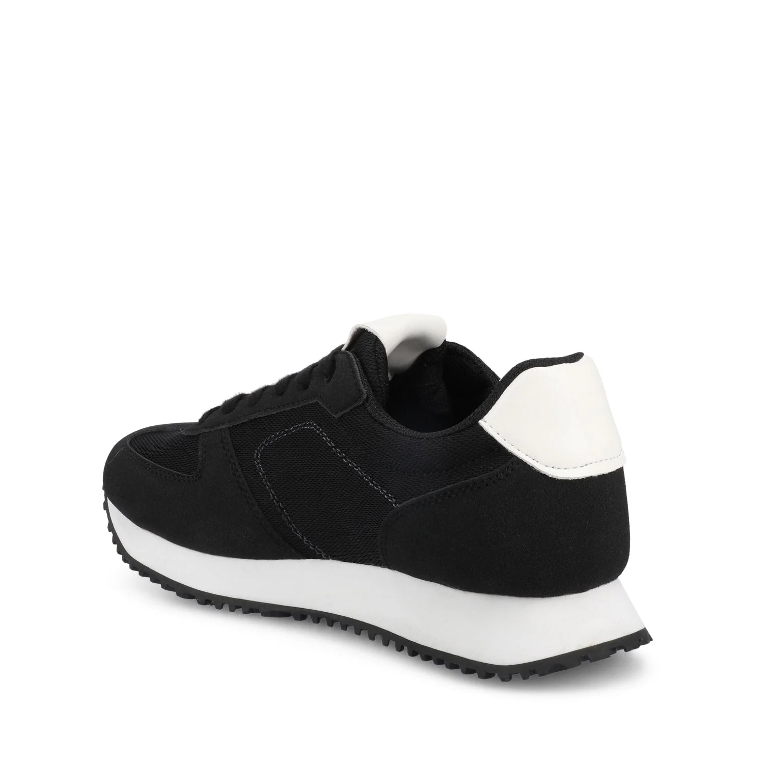 FLOW CASUAL LACE UP SNEAKERS - Black - Image 4