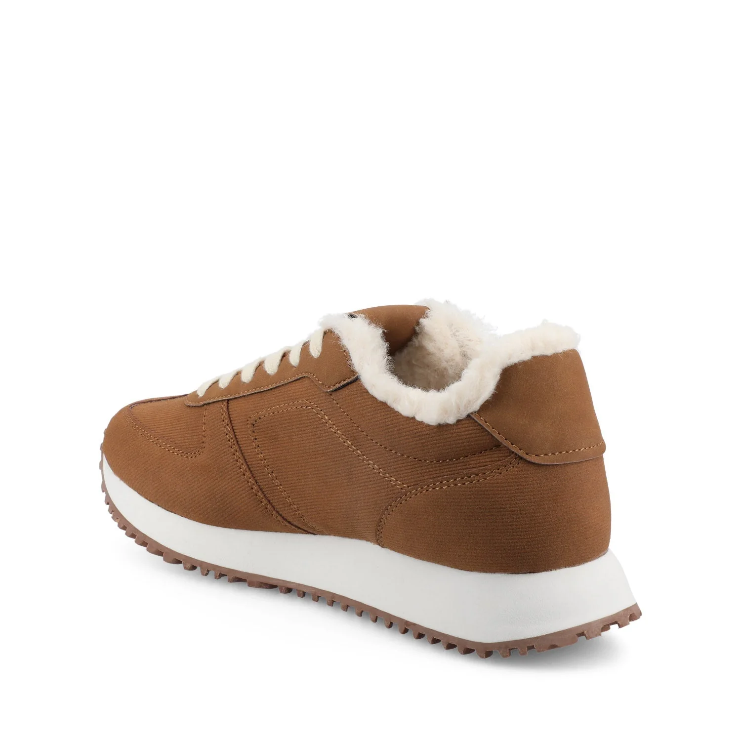 FLOW CASUAL LACE UP SNEAKERS - Cognac - Image 4