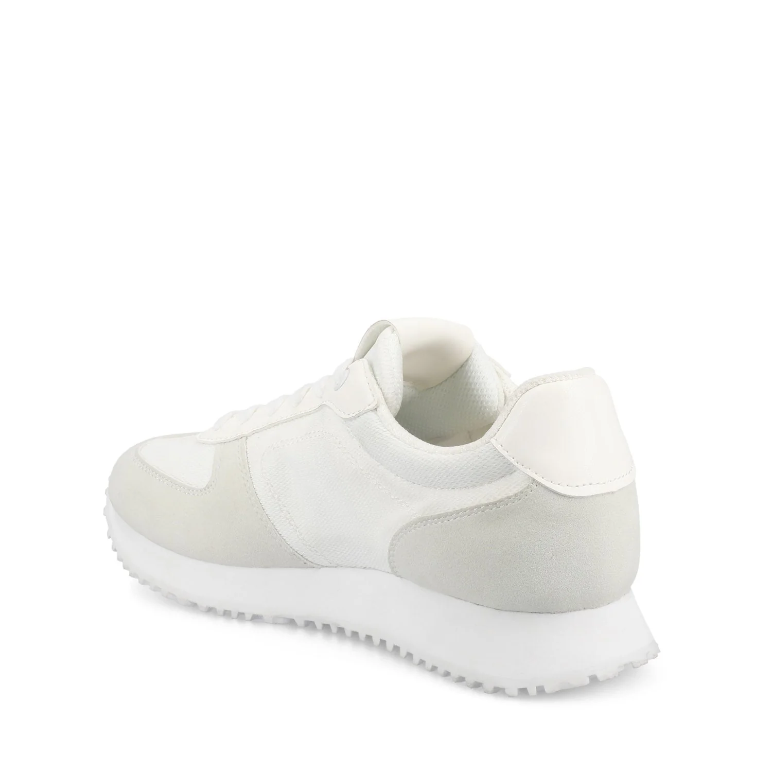 FLOW CASUAL LACE UP SNEAKERS - White - Image 4